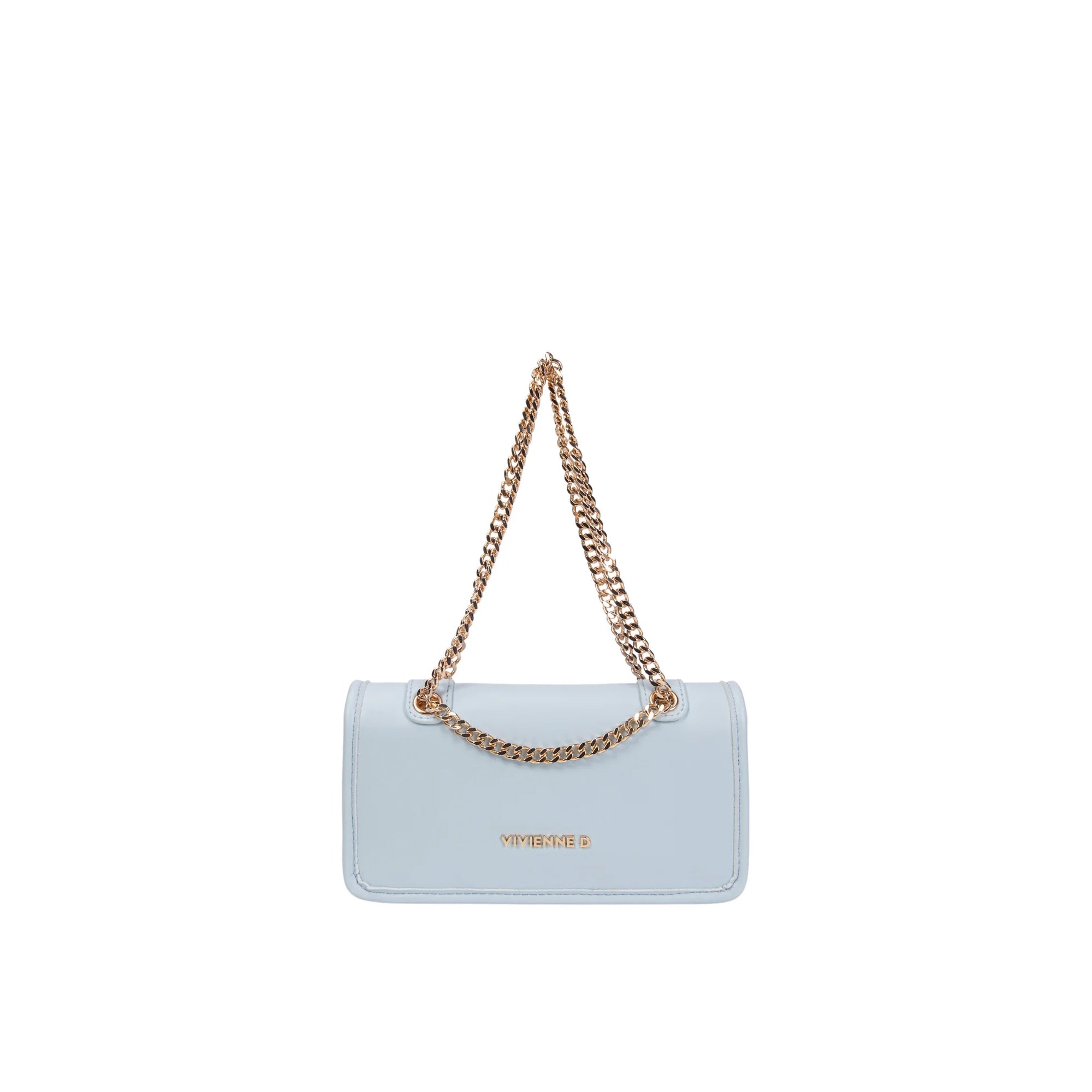 Vivienne D Pochette Mini Bag Chic V157 AZZURRO