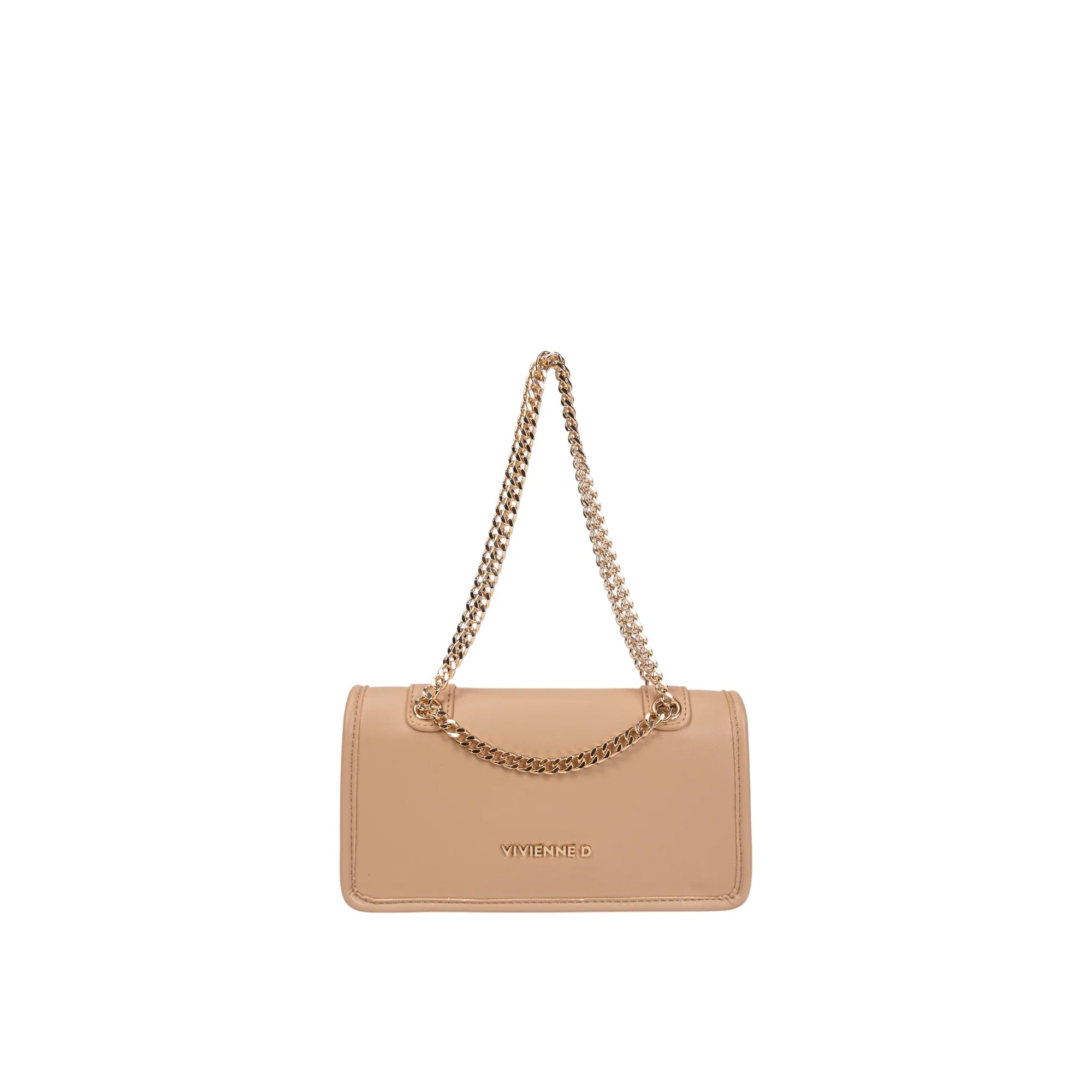 Vivienne D Pochette Mini Bag Chic V157 BEIGE