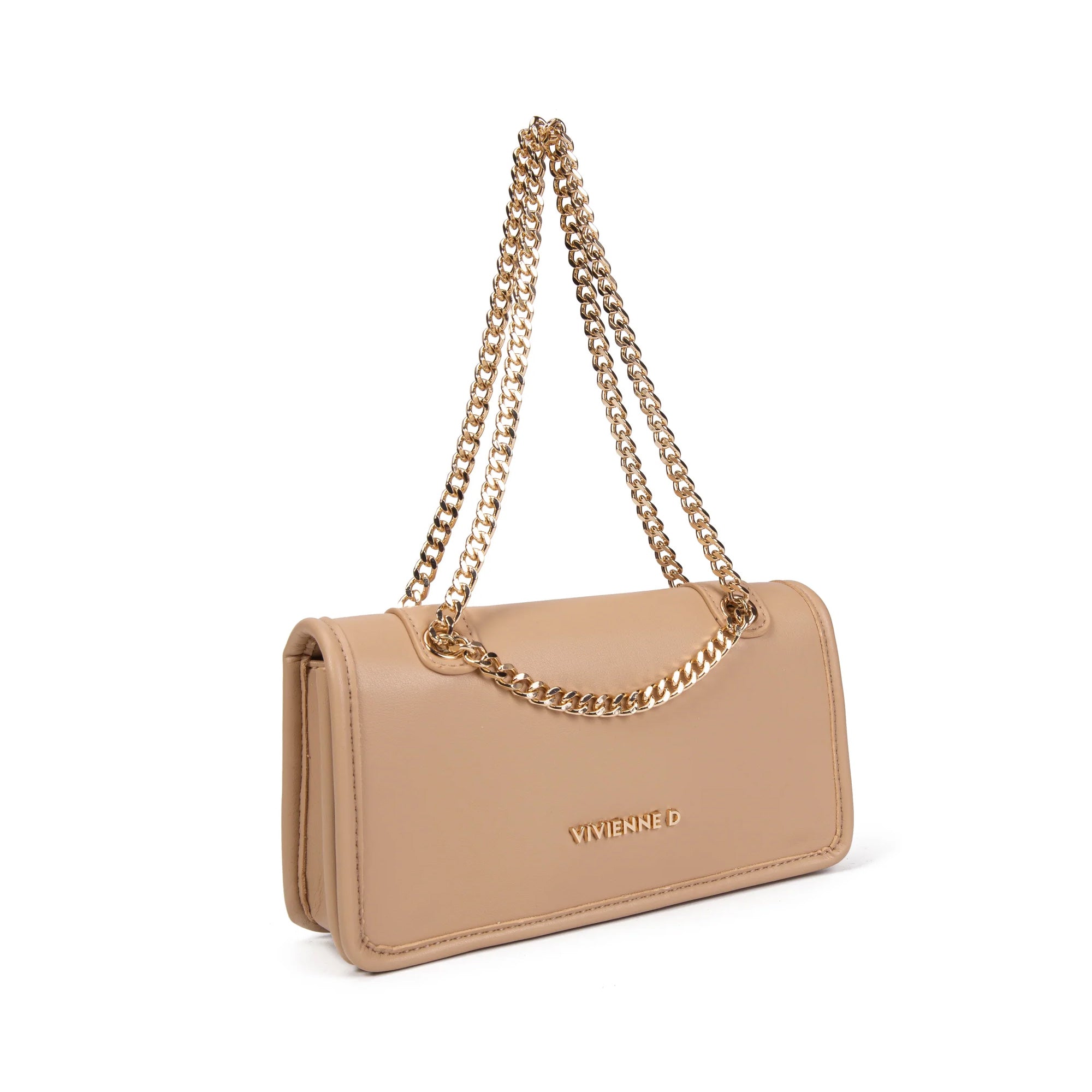 Vivienne D Pochette Mini Bag Chic V157 BEIGE