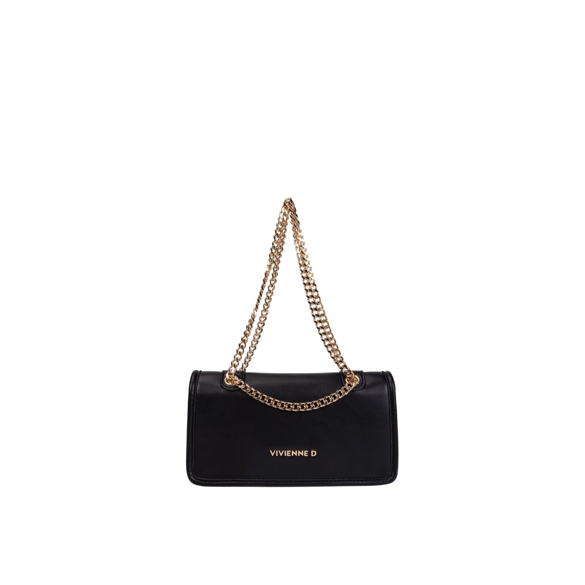 Vivienne D Pochette Mini Bag Chic V157 NERO