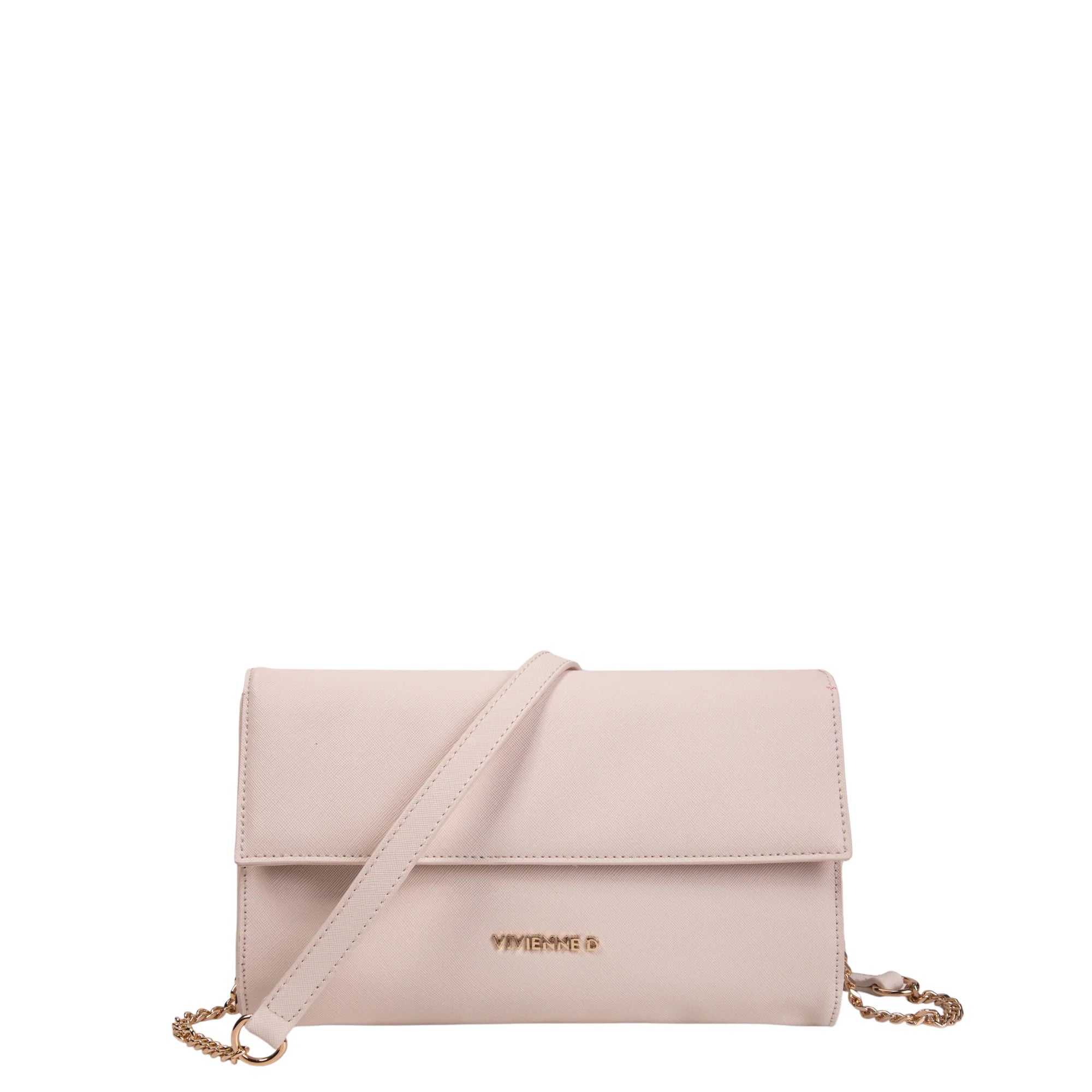 Vivienne D Pochette Saffiano V164 BEIGE