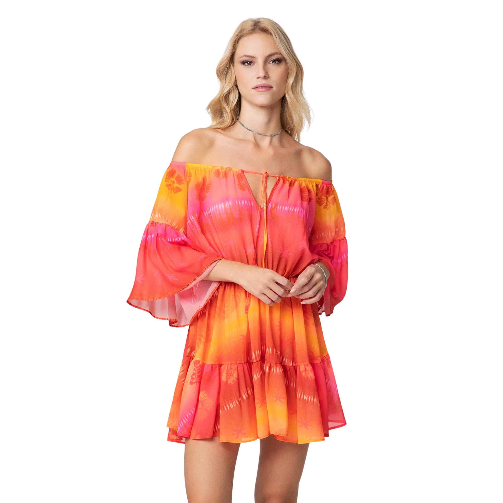 FK Vestito Corto Donna multicolor