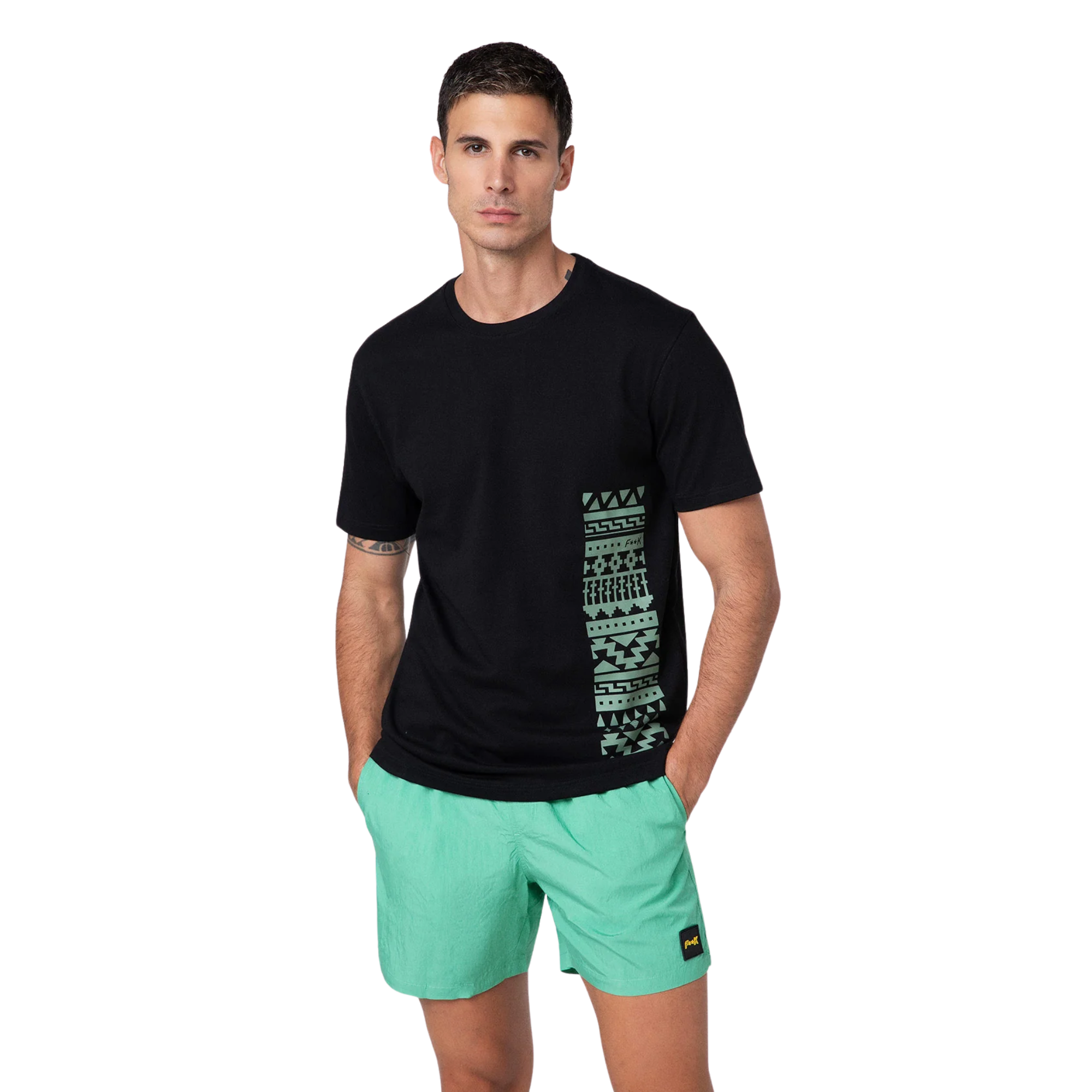 FK T-Shirt Uomo Nero