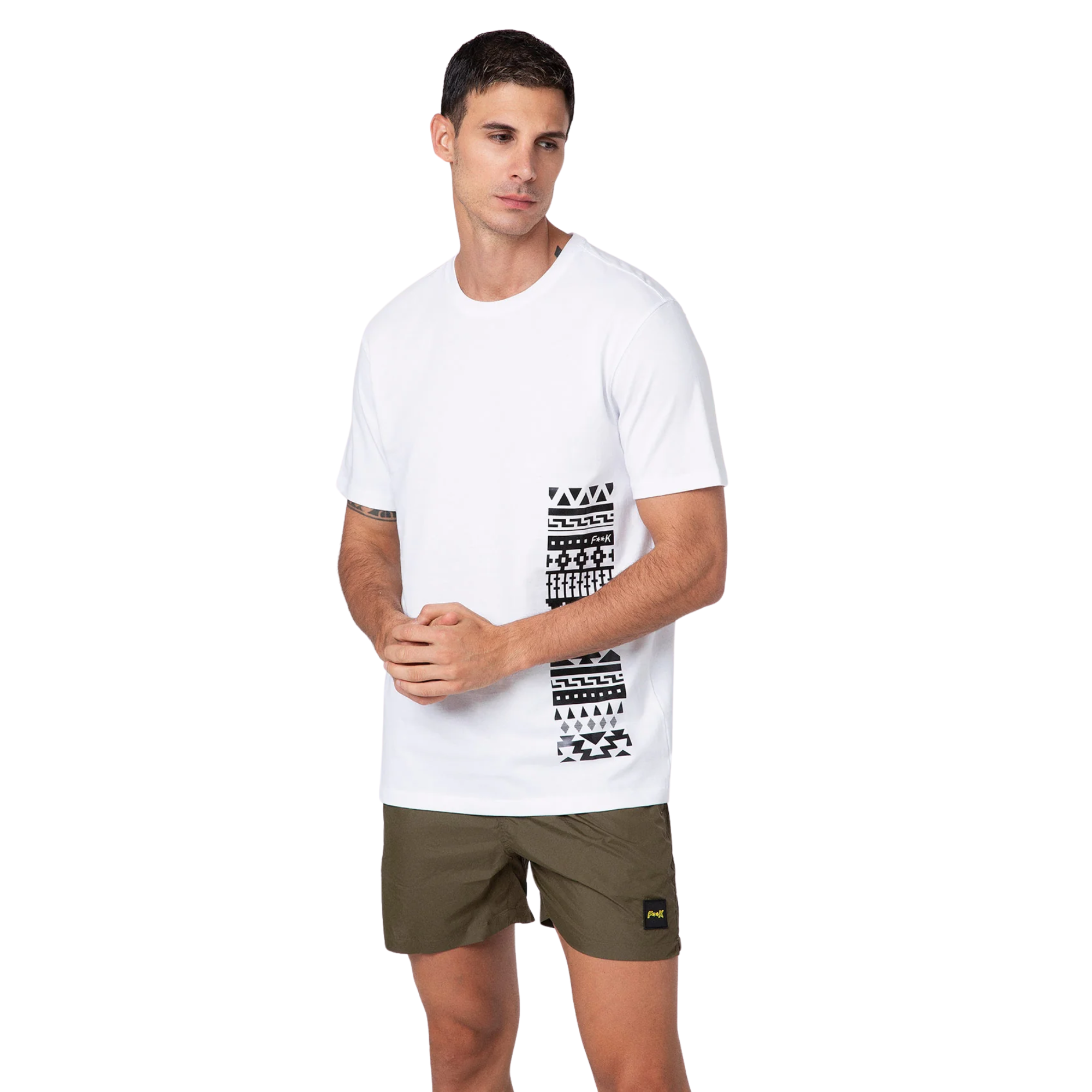 FK T-Shirt Uomo Bianco