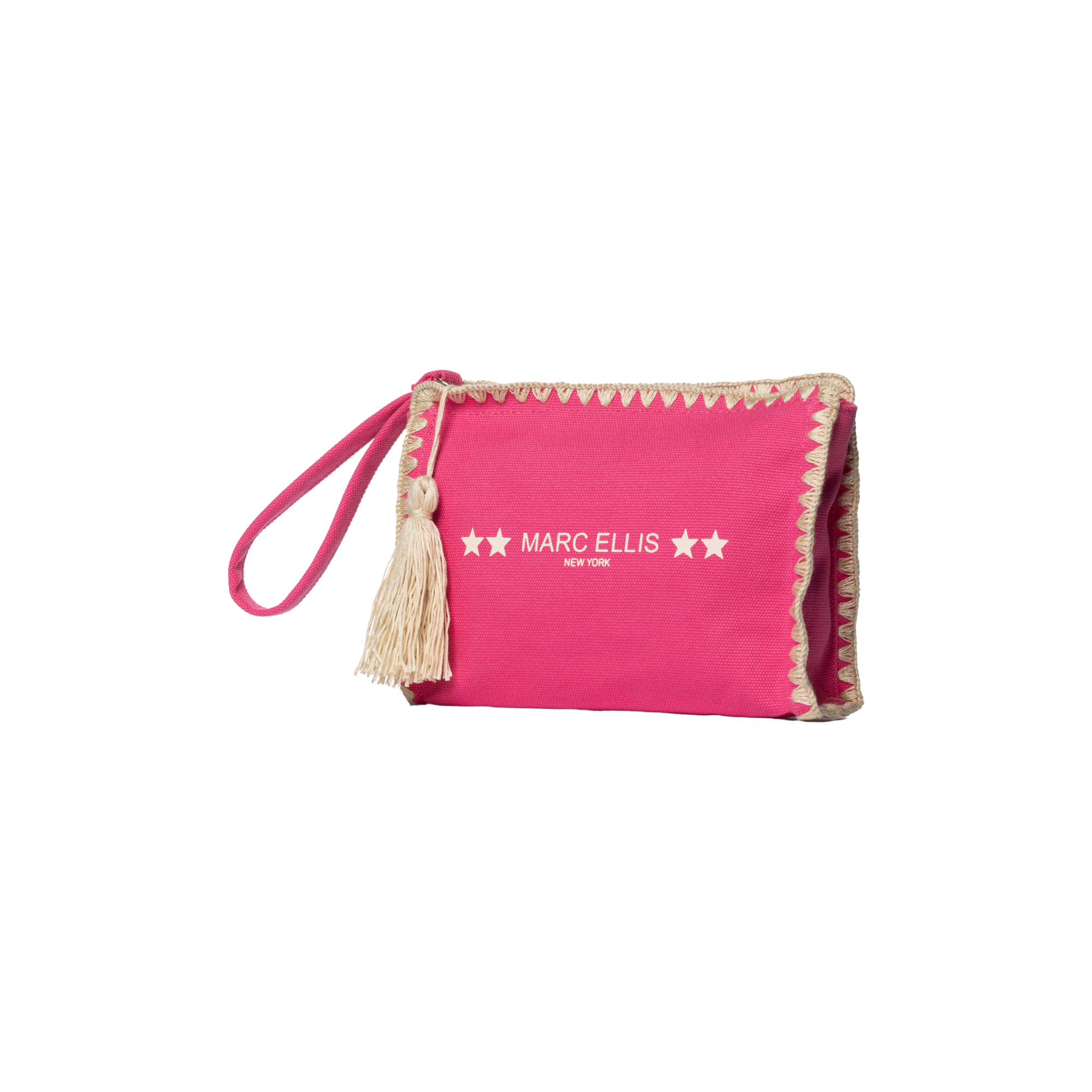 MARC ELLIS FAS BUBY BEACH CLUTCH FUXIA