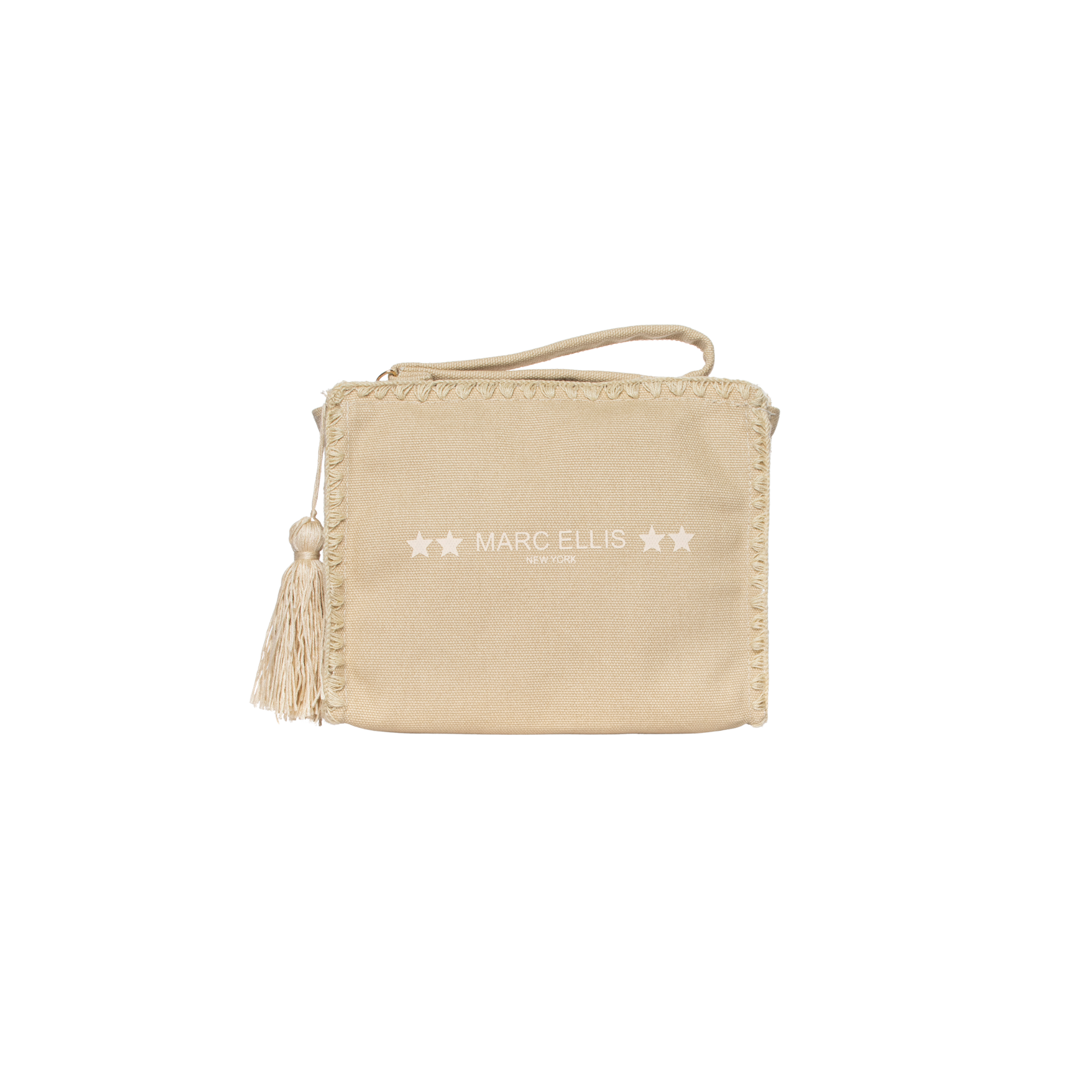 MARC ELLIS FAS BUBY BEACH CLUTCH NATURALE