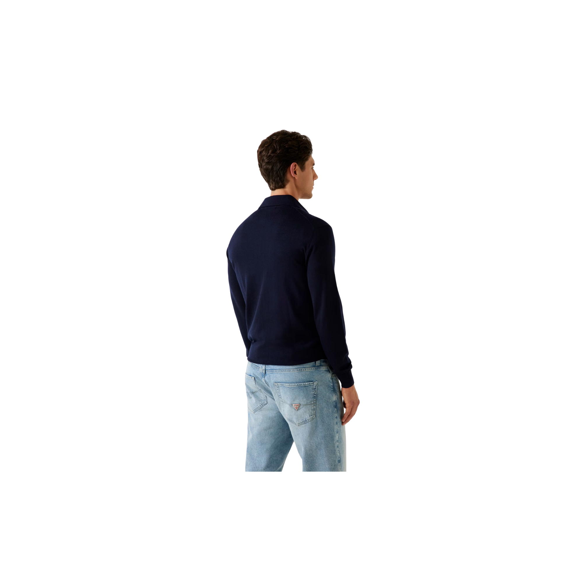 Guess Polo in lana  Blu