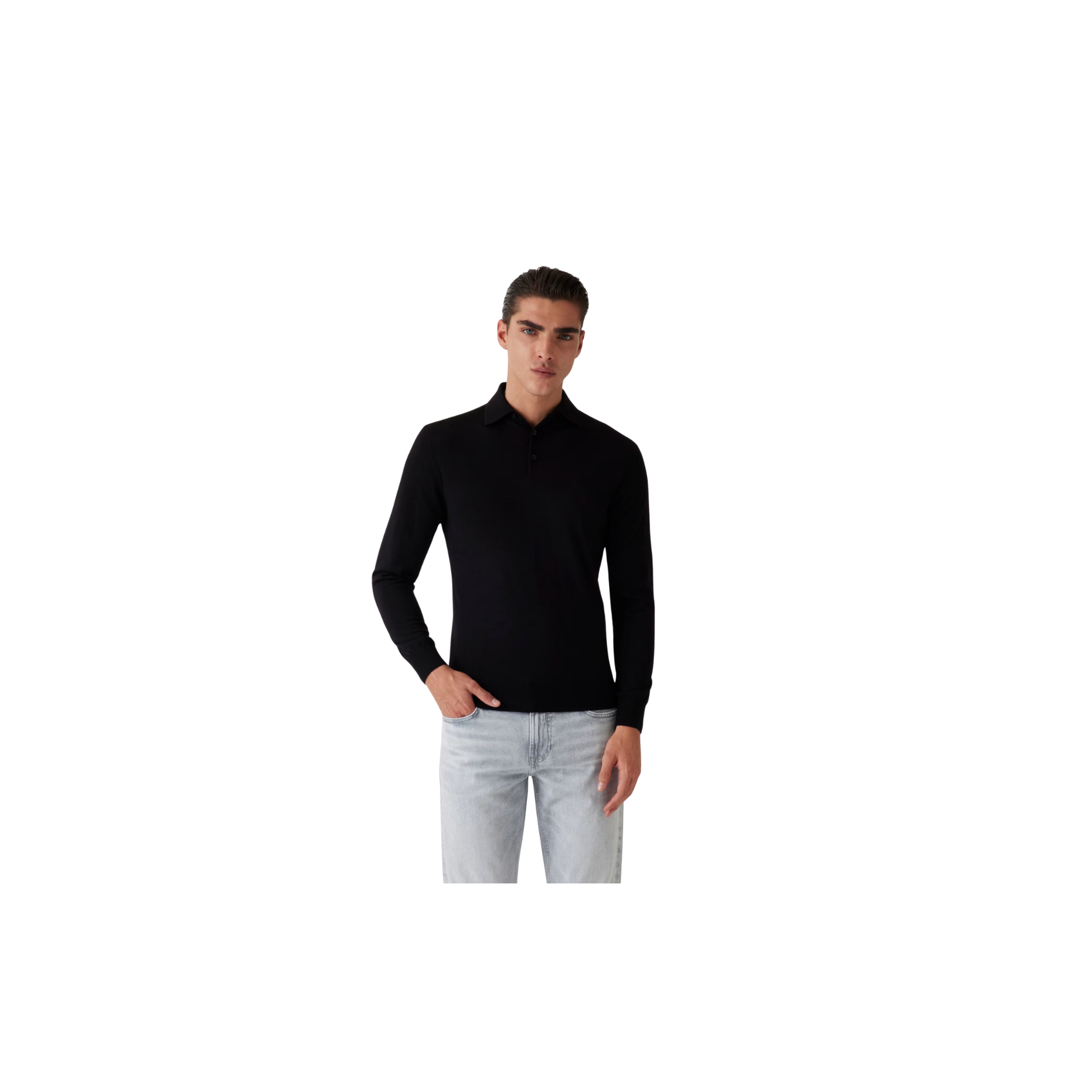 Guess Polo in lana  Nero