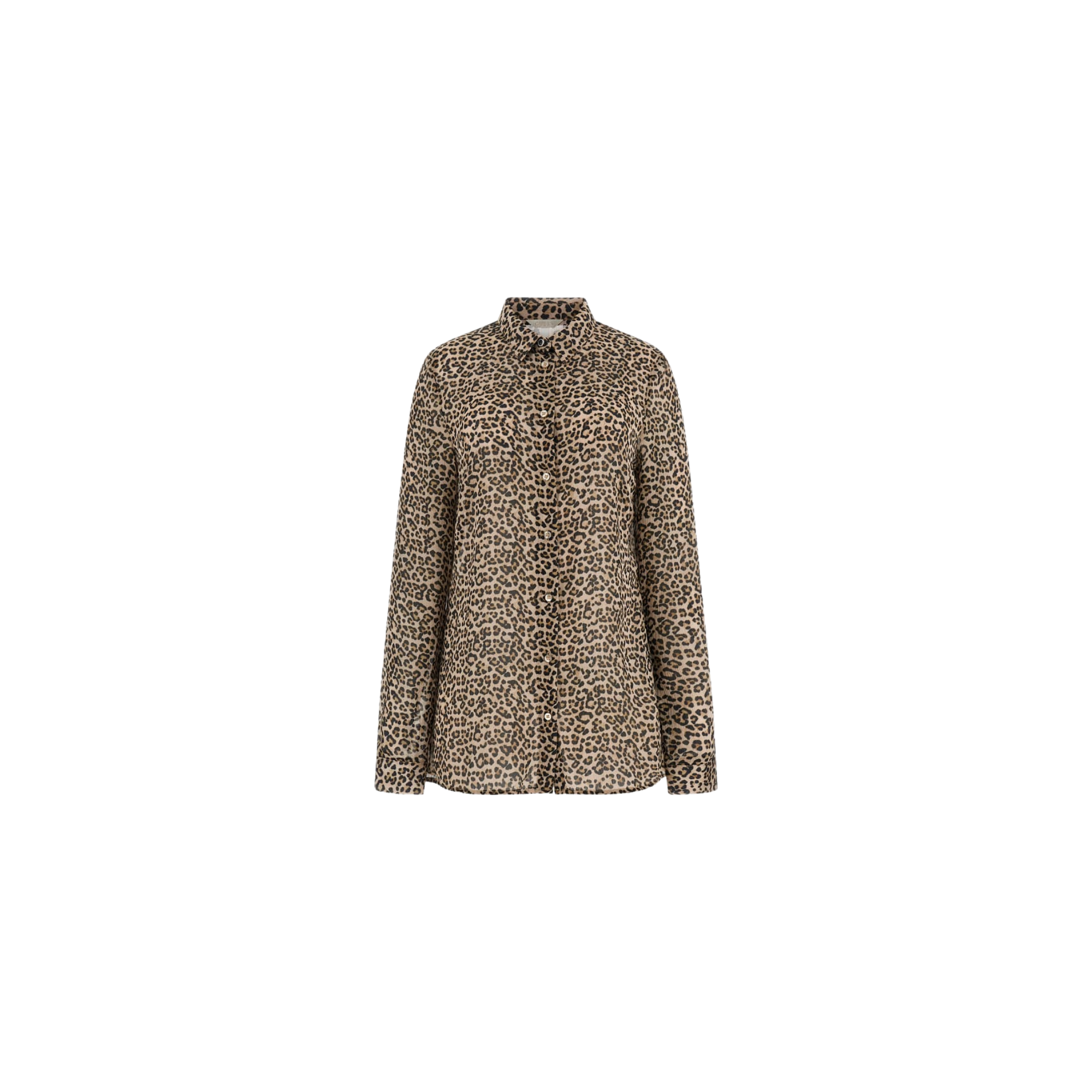 Guess Camicia in chiffon Leopardato