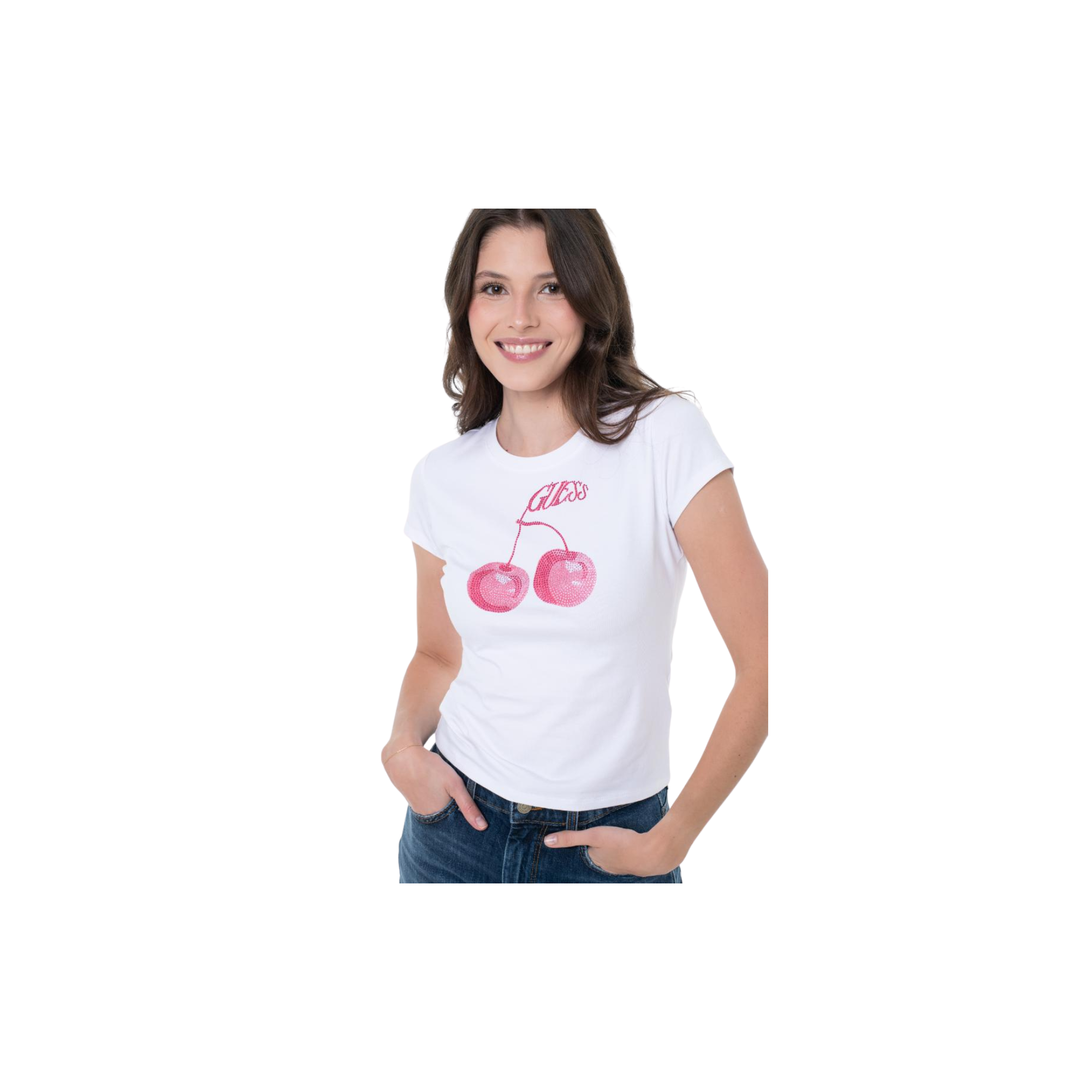 Guess T-shirt Bianco