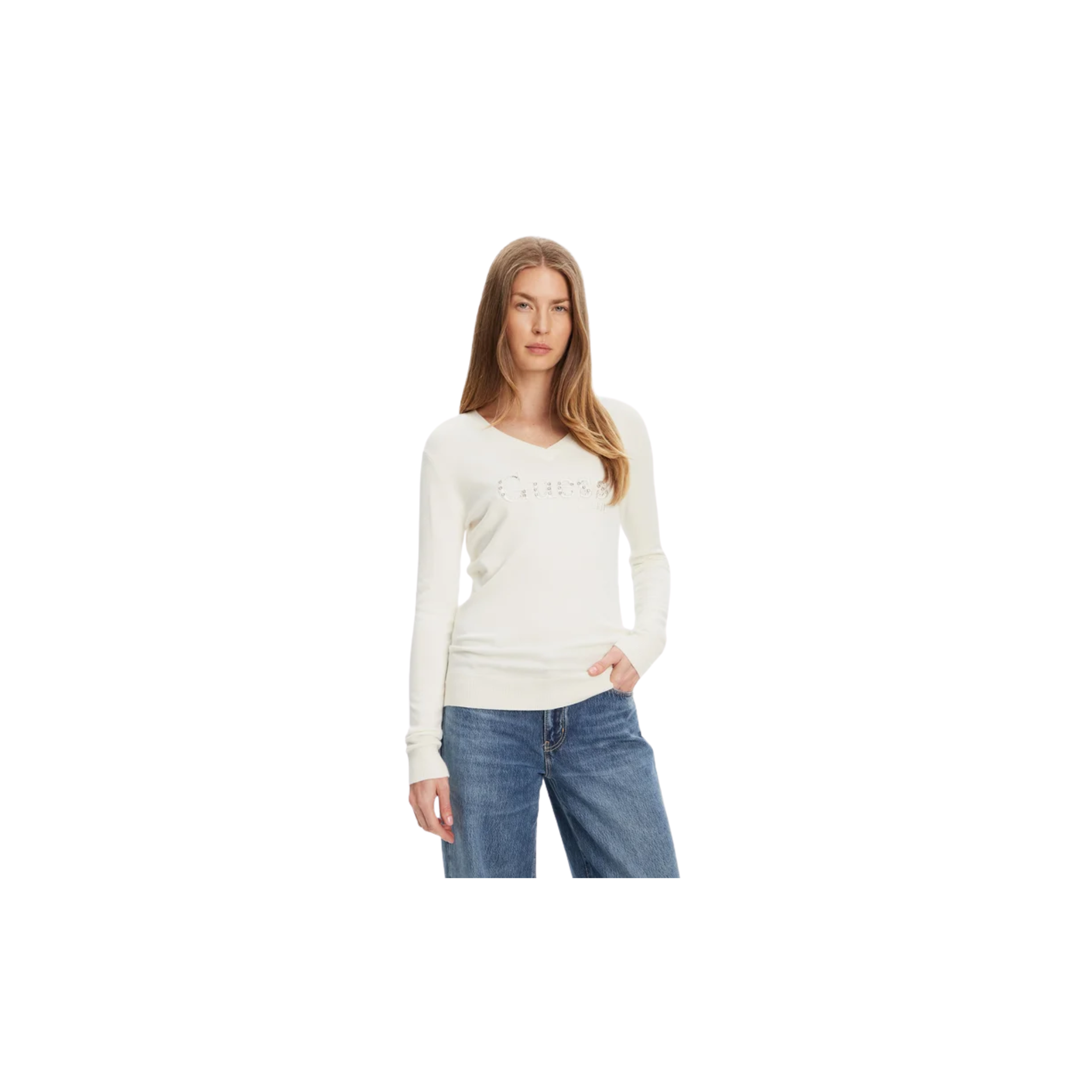 Guess Pullover Bianco