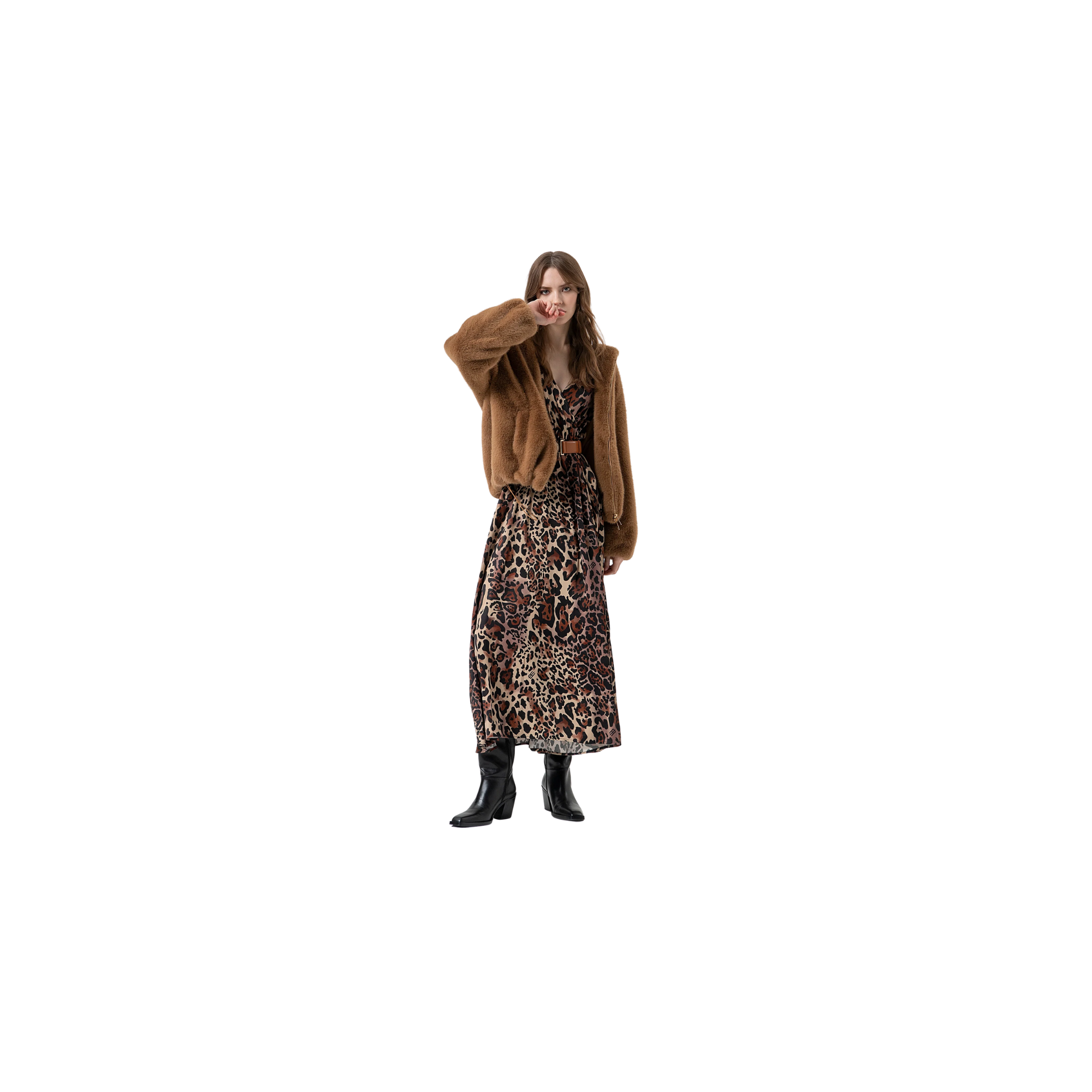 Fracomina Giacca bomber regular Cammello