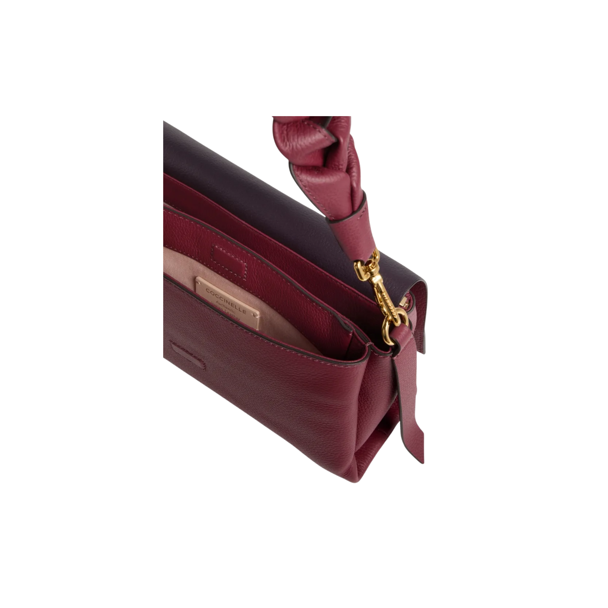 Coccinelle Boheme Grana Double Small Prugna