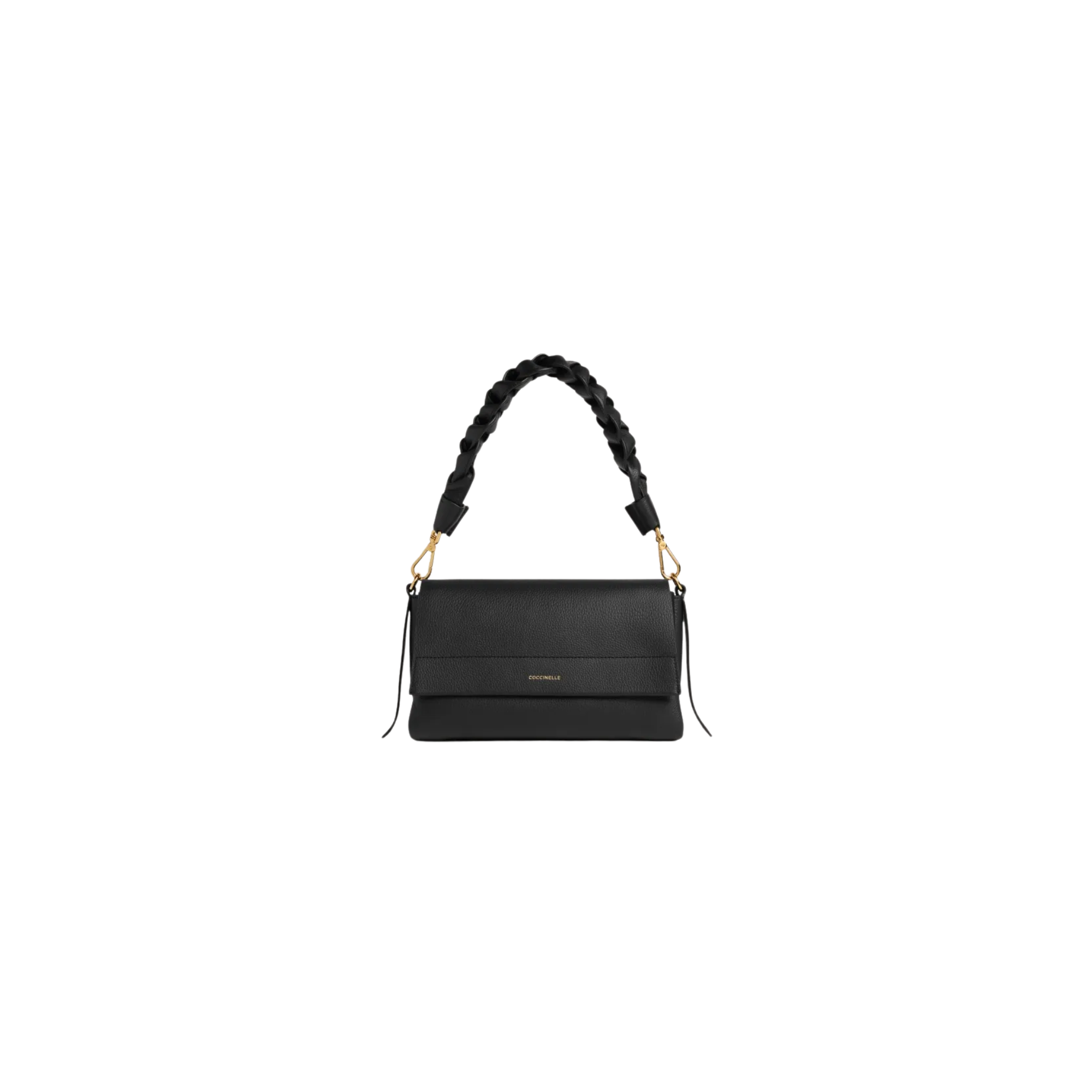 Coccinelle Boheme Grana Double Small Nero