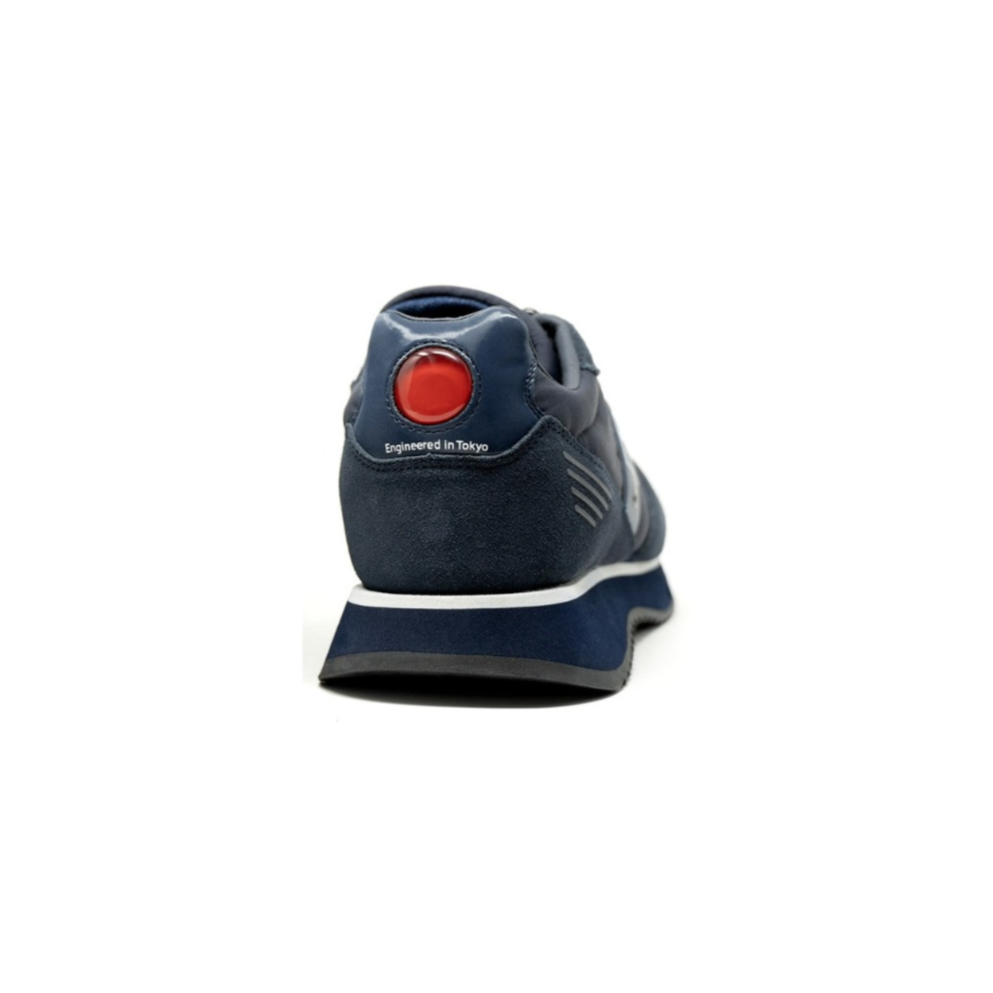 Blauer sneaker in pelle e tessuto tecnico Tokyo01/