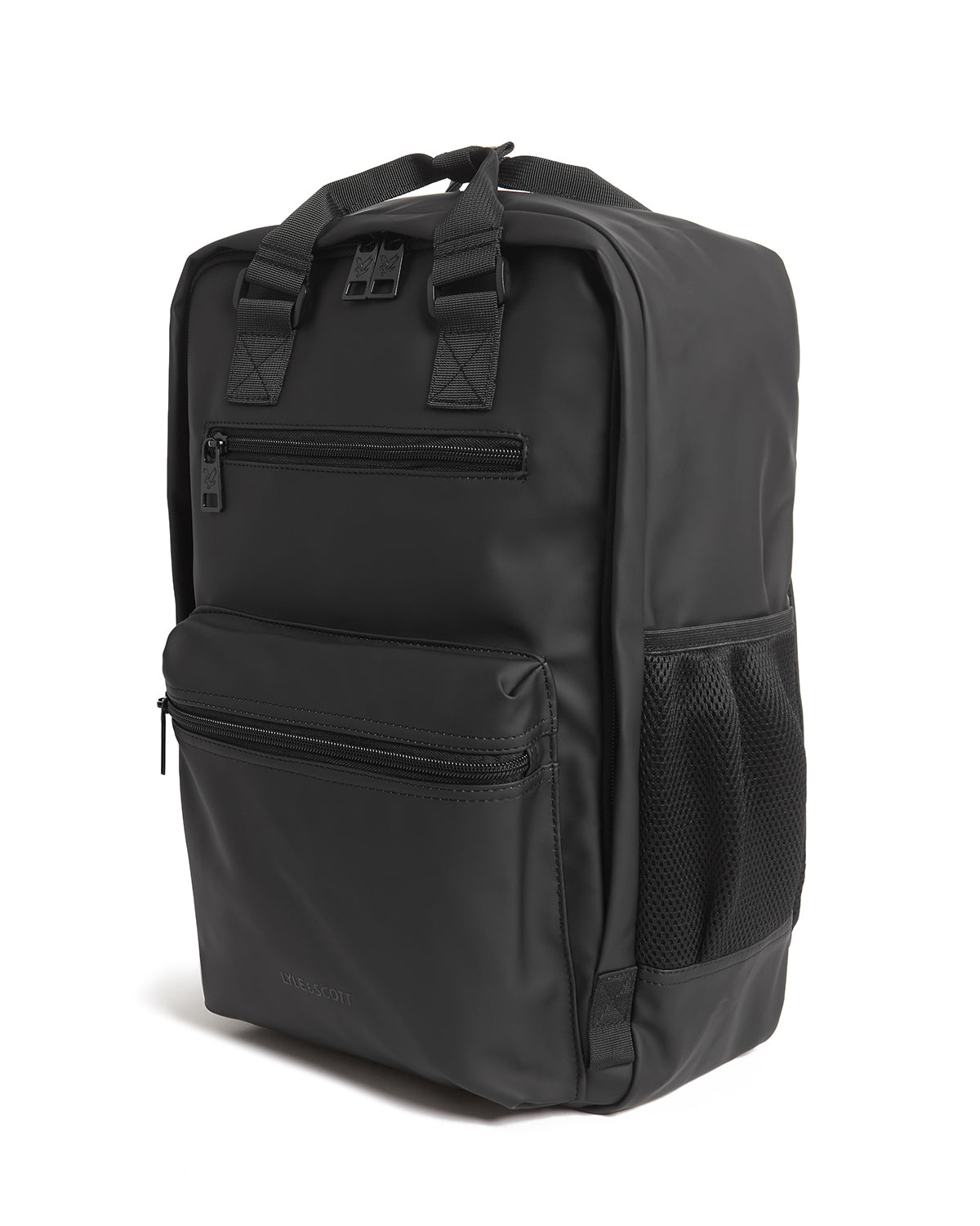 Lyle & Scott  Zaino Nero in Tessuto Tecnico Nero
