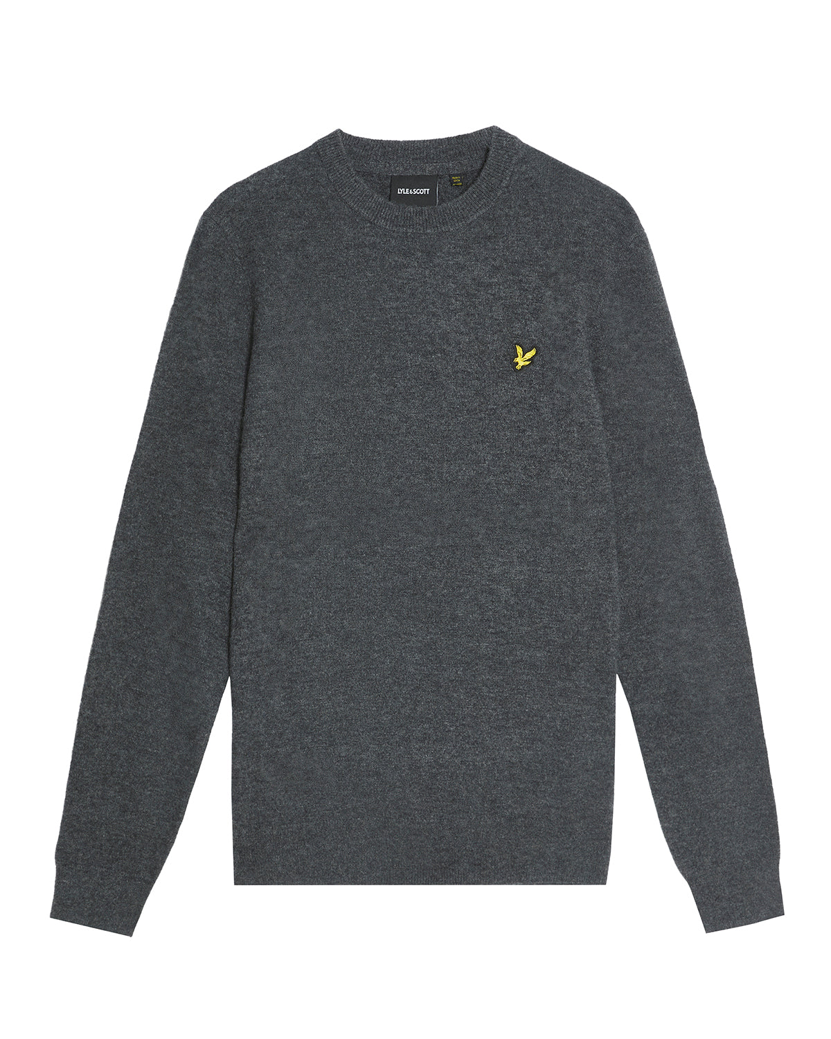Lyle & Scott maglia realizzata in misto lana Grigio