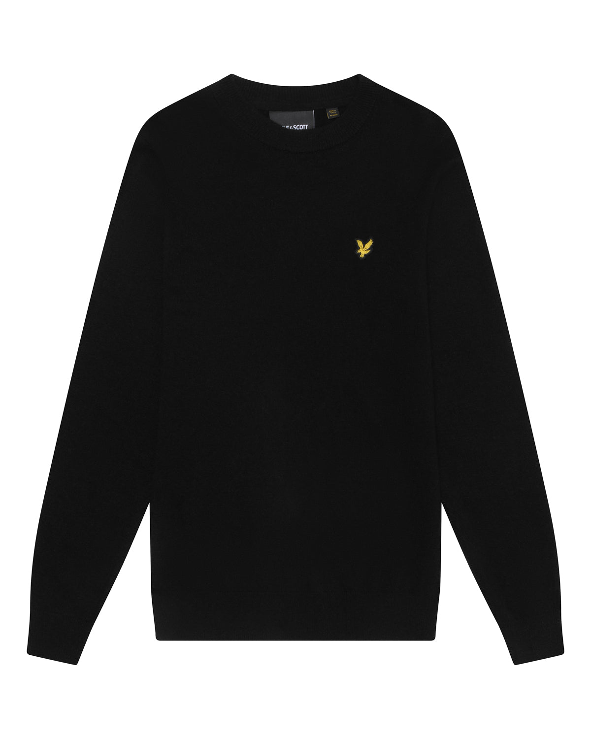 Lyle & Scott maglia realizzata in misto lana Nero