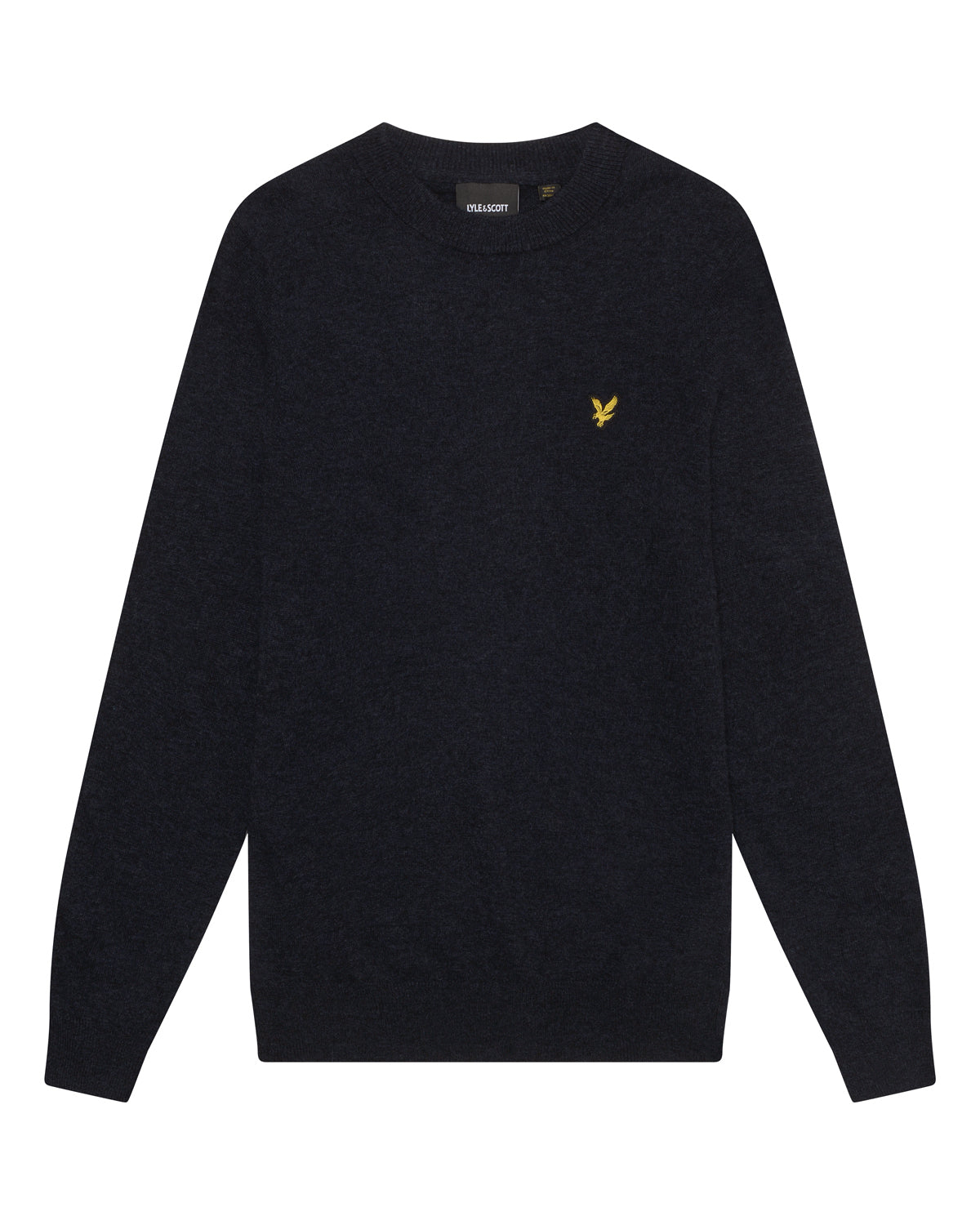 Lyle & Scott maglia realizzata in misto lana Blu