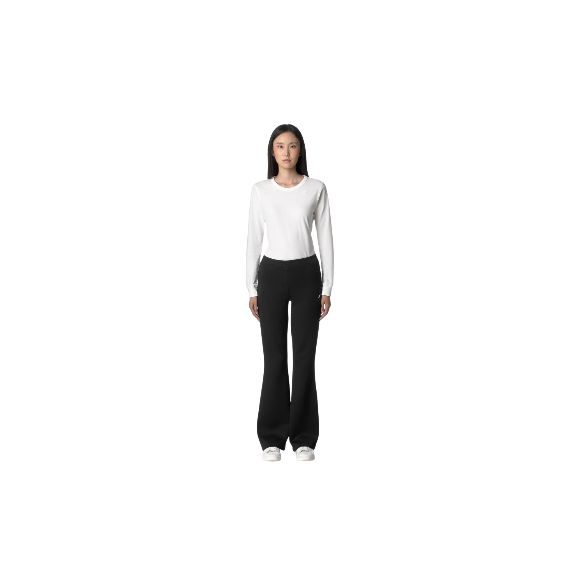 K-way JENNY LIGHT SPACER Pantaloni Sportivi Nero