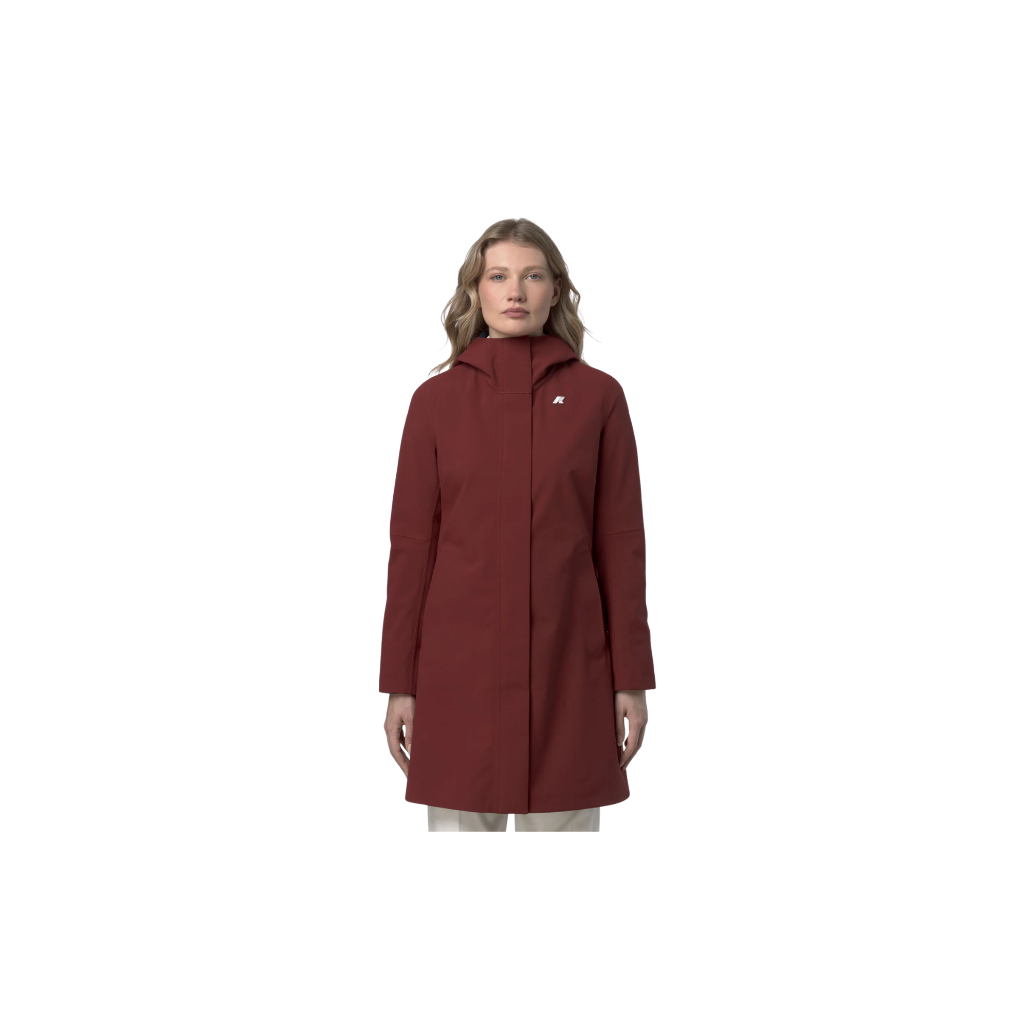 K-way STEPHY BONDED Giaccone Bordeaux