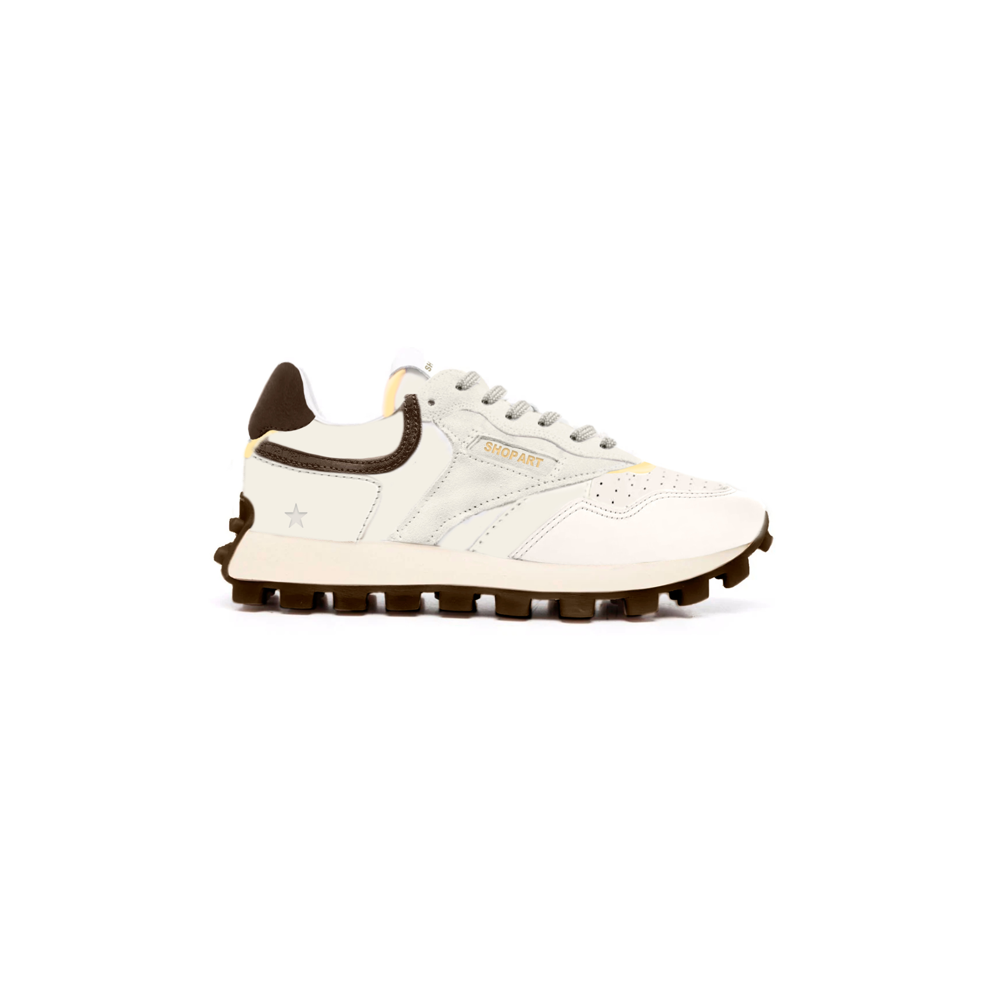 Shop Art Sneakers  BEIGE-MORO-GOLD