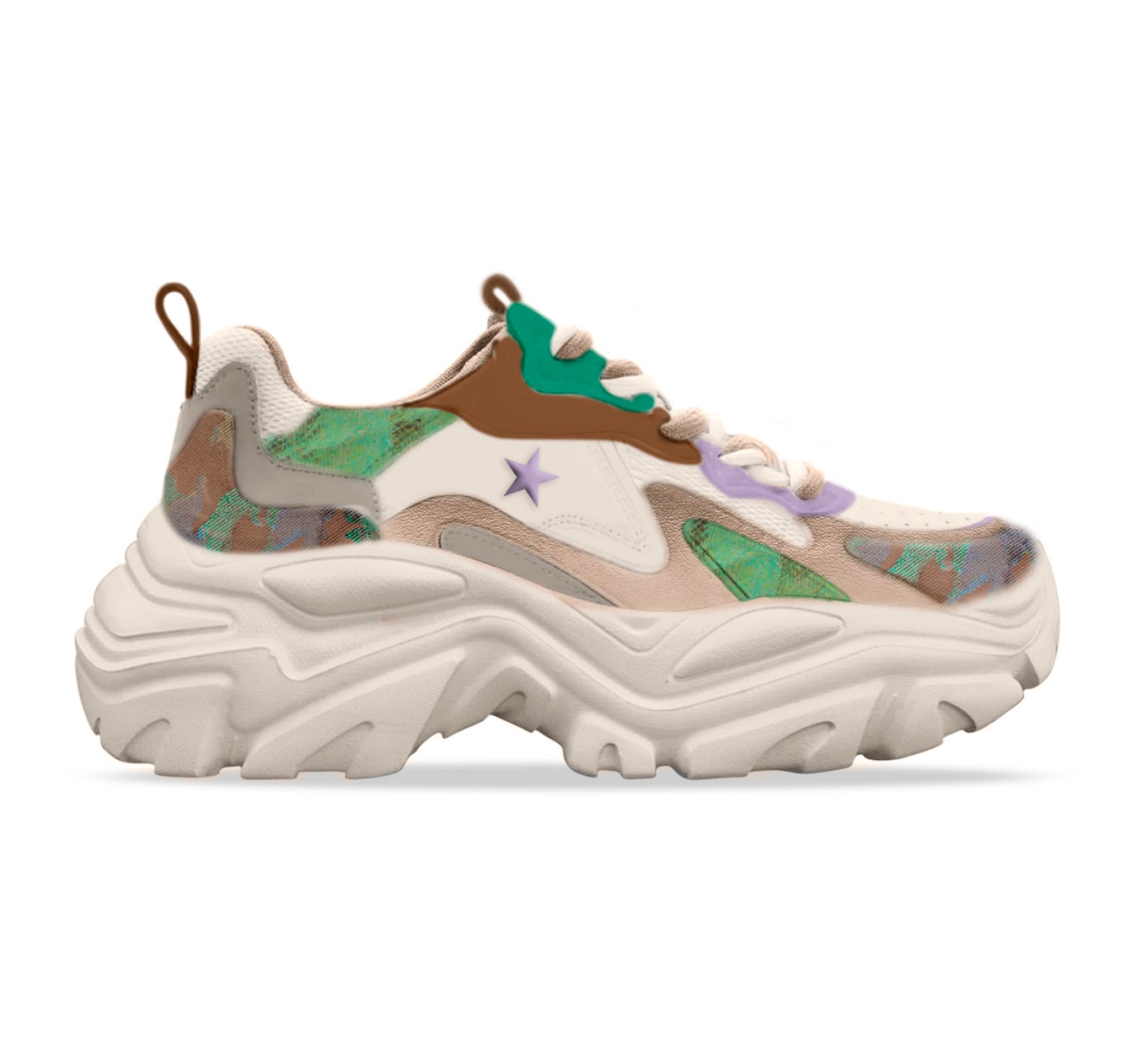 Shop Art Sneakers MULTICOLOR