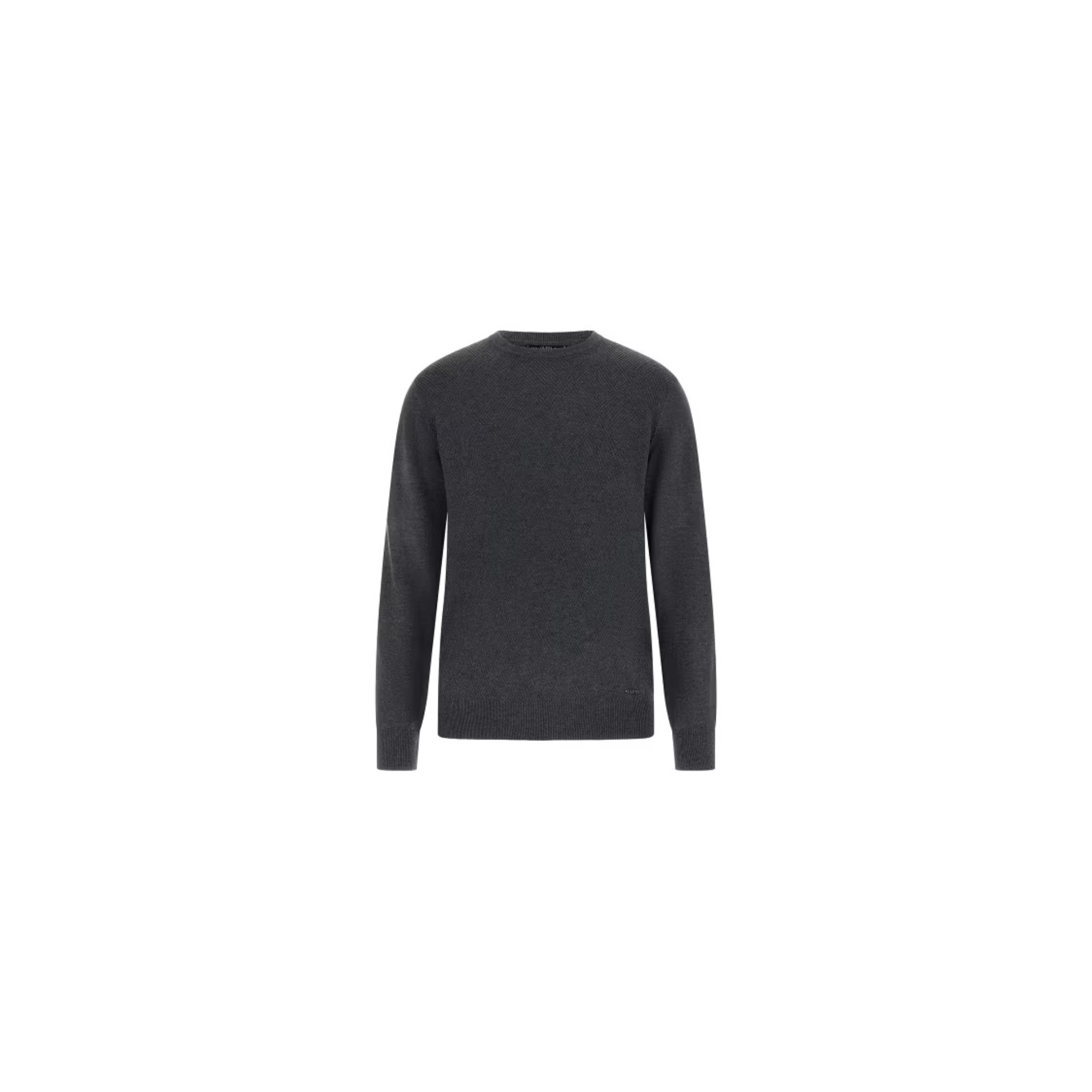 Guess Maglione Uomo "Jamaar"  con Fantasia a Grigio