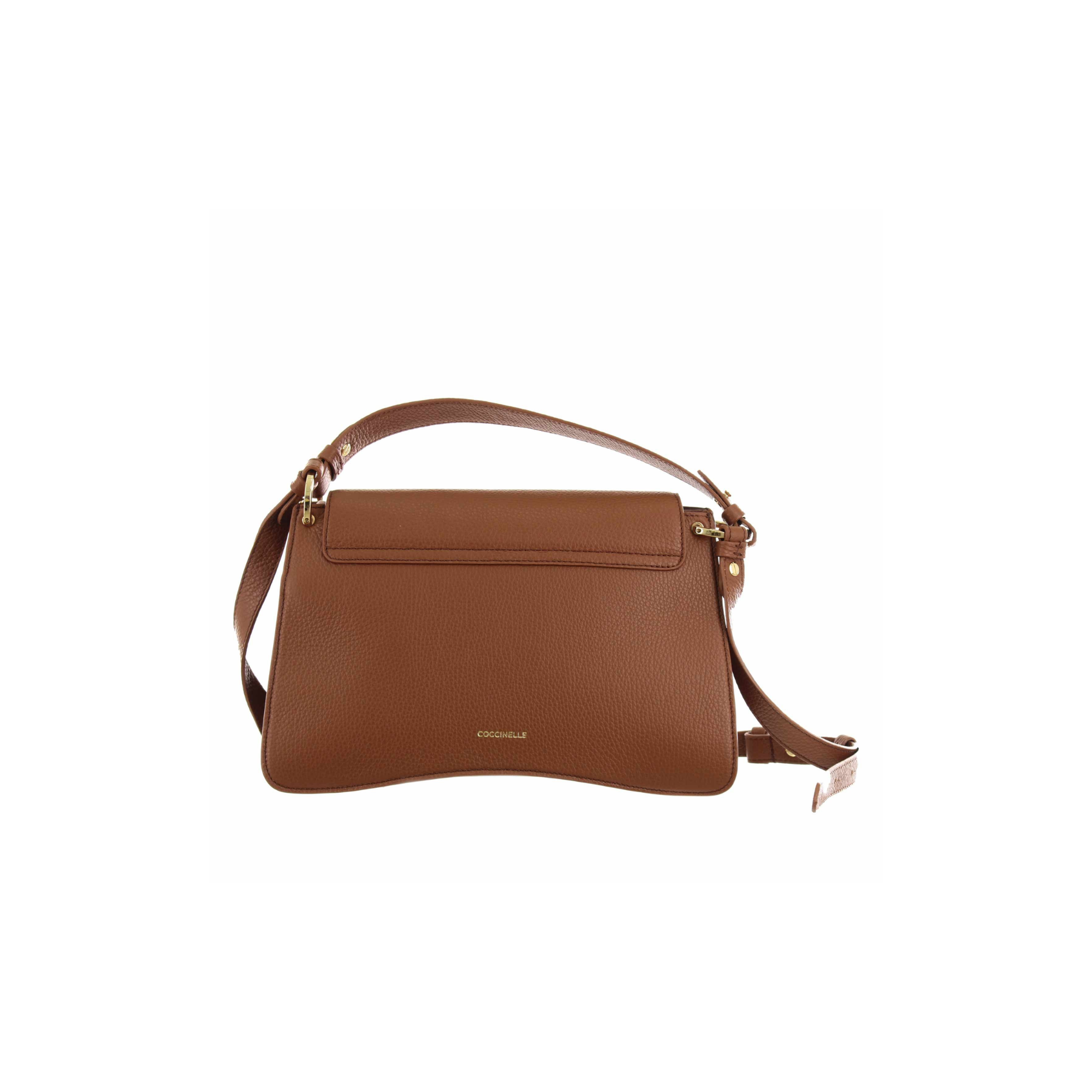 Coccinelle Borsa a mano c-me medium in pelle con g Cuoio