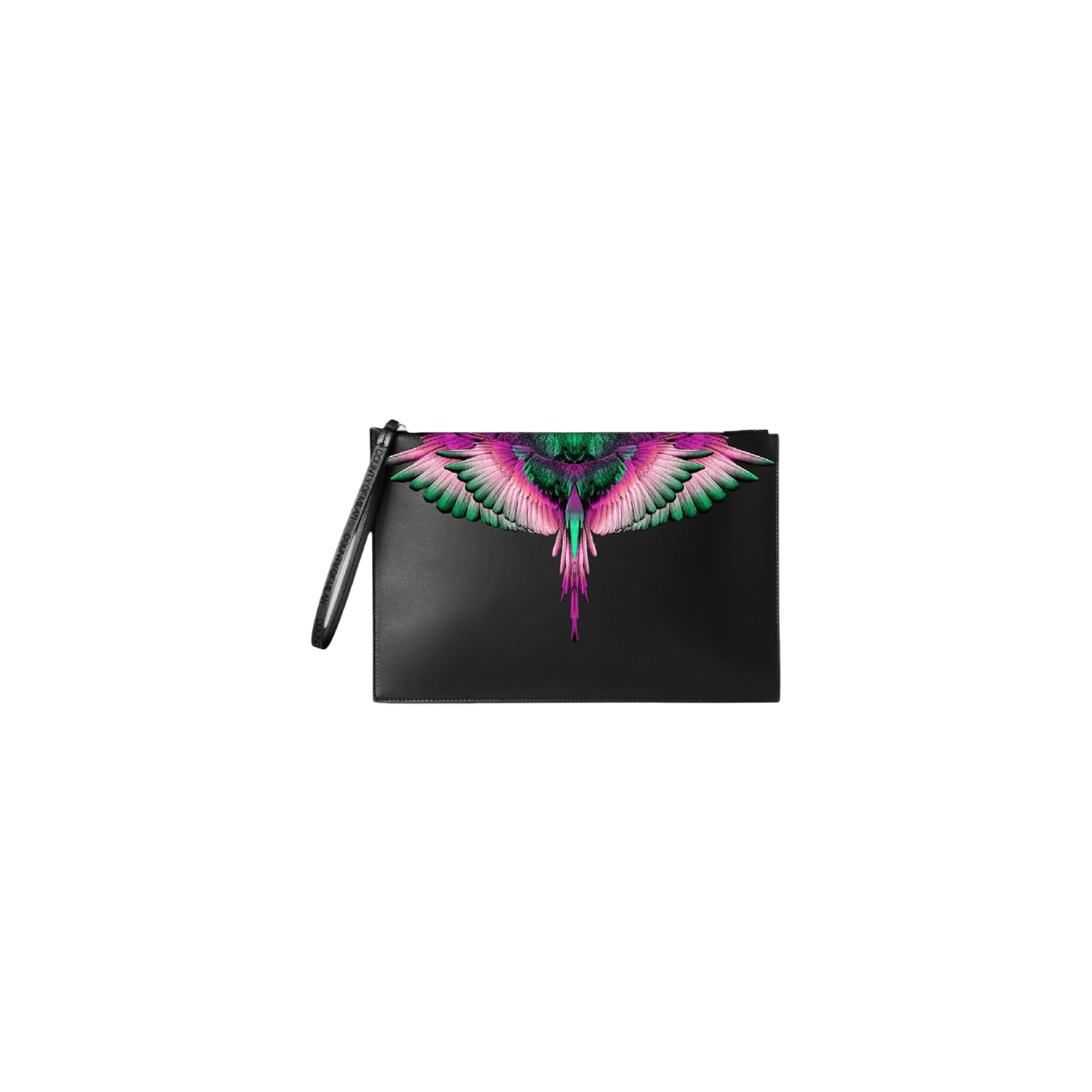 COUNTY OF MILAN POCHETTE NERO-PINK