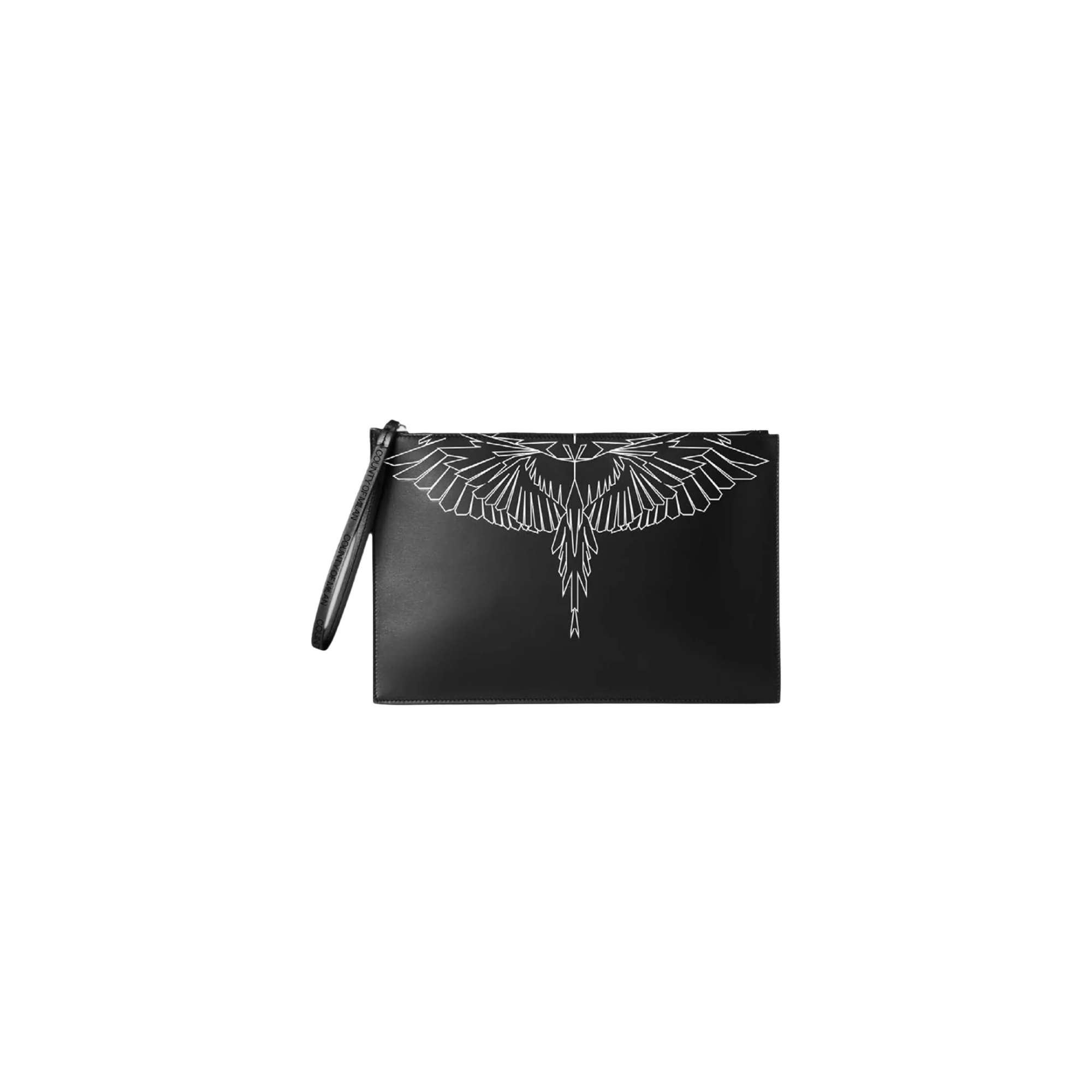 COUNTY OF MILAN POCHETTE NERO-WHITE