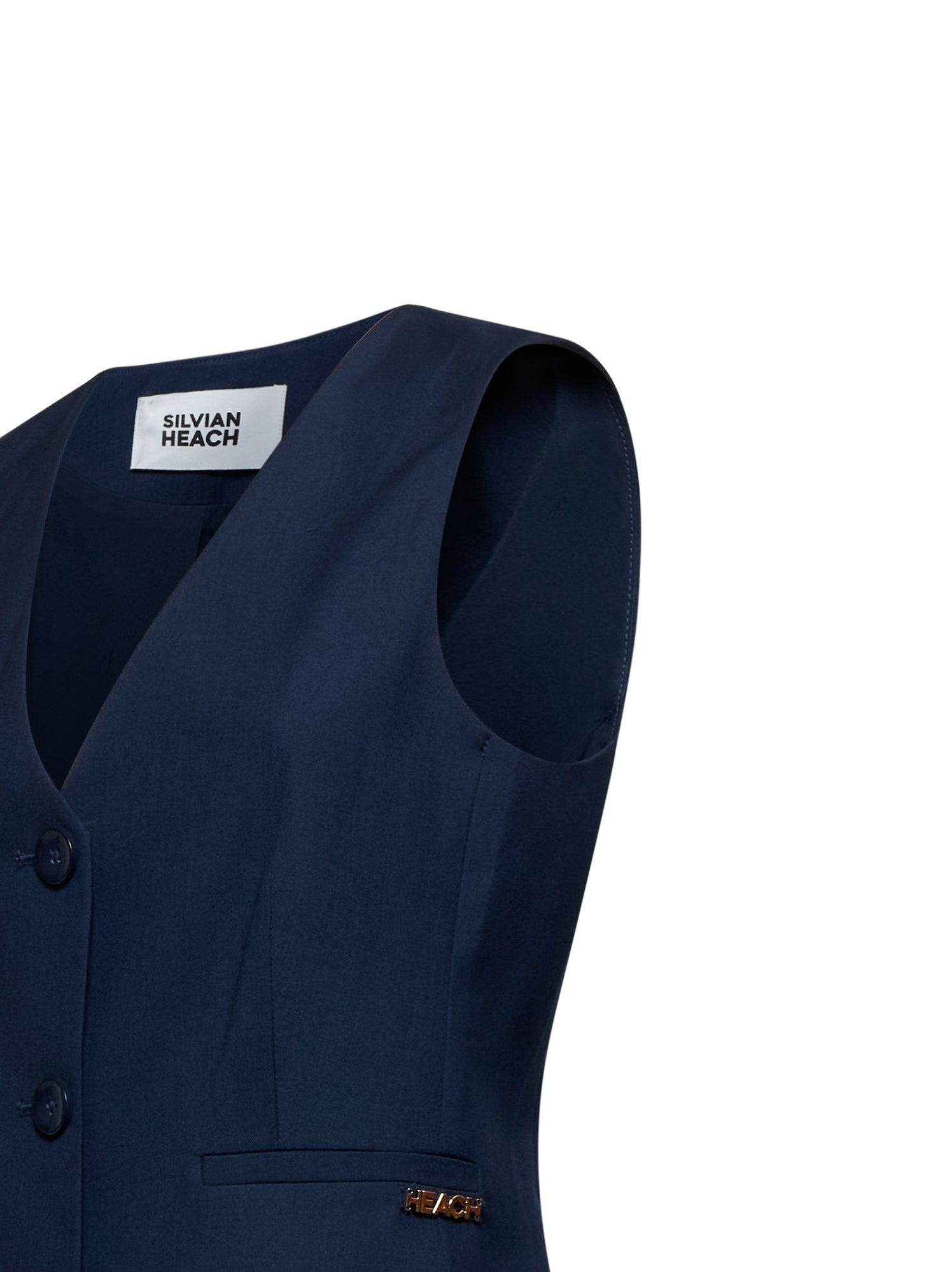 Silvian Heach Gilet BLU DARK