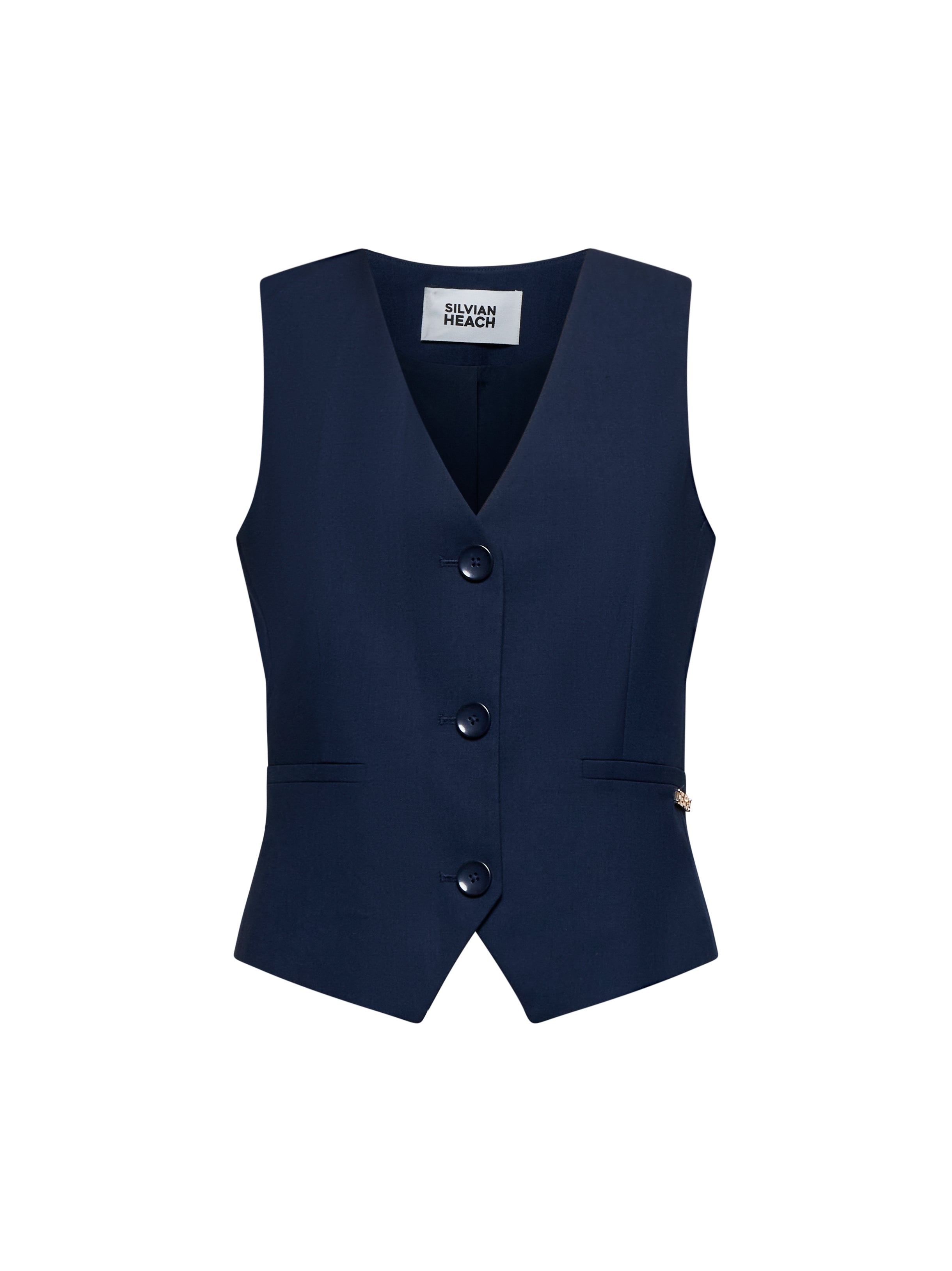 Silvian Heach Gilet BLU DARK
