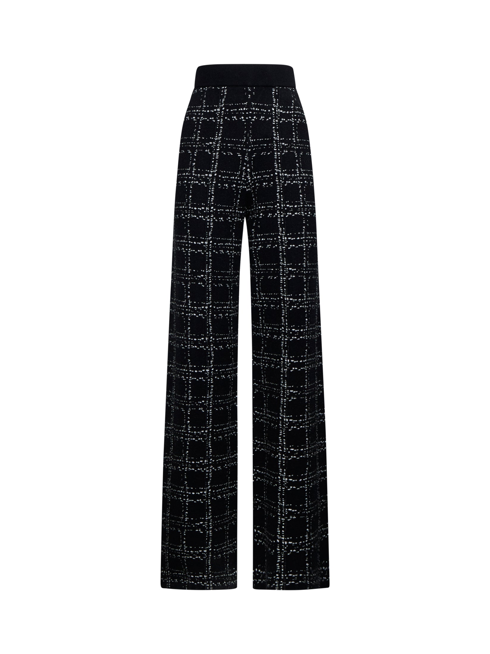 Silvian Heach Pantalone  BLACK-WHITE