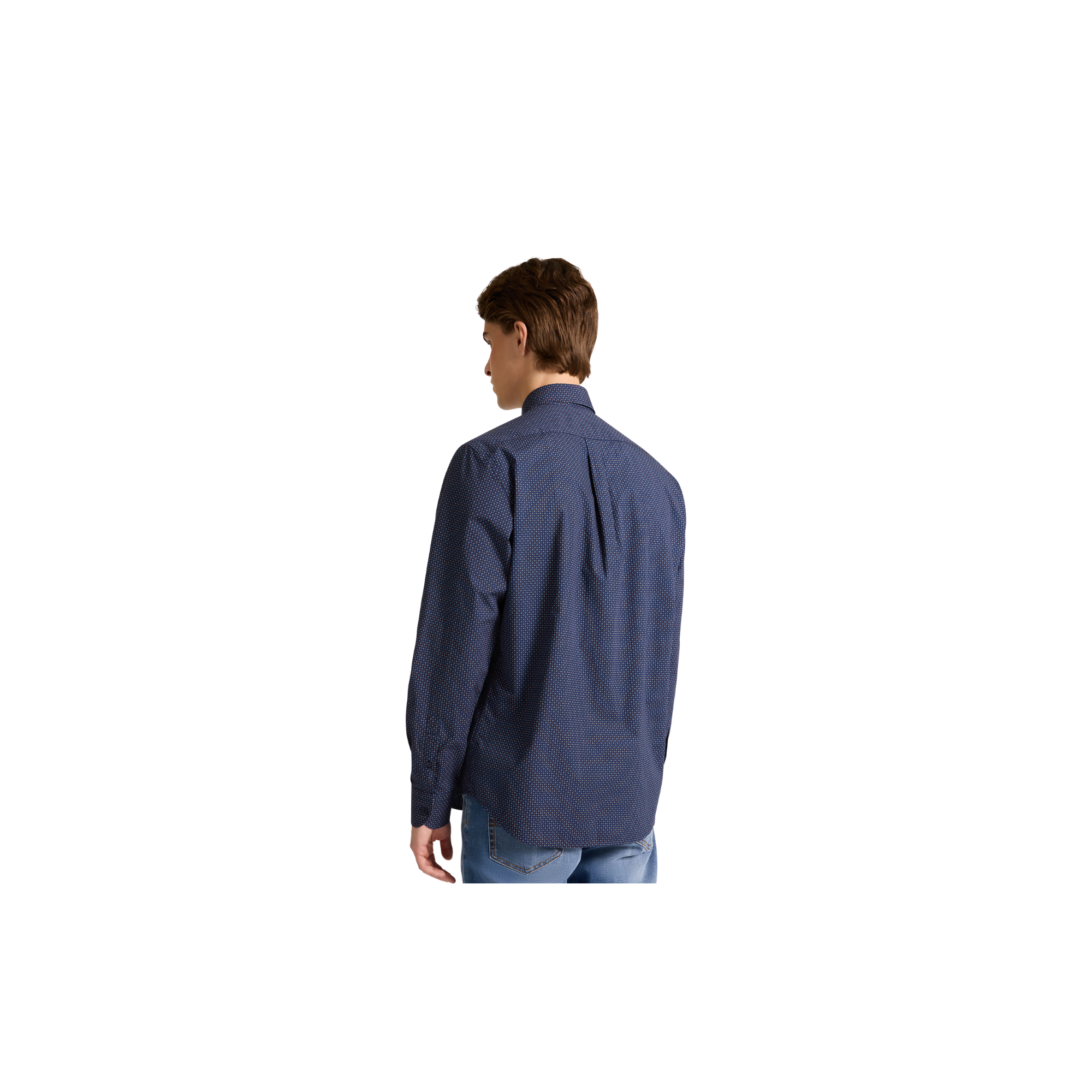 Harmont & Blaine Camicia Con Motivo Cravatteria Blu