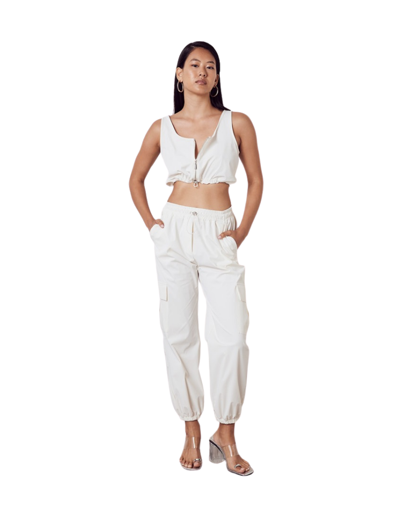 Amiuni Top Colore Bianco Panna