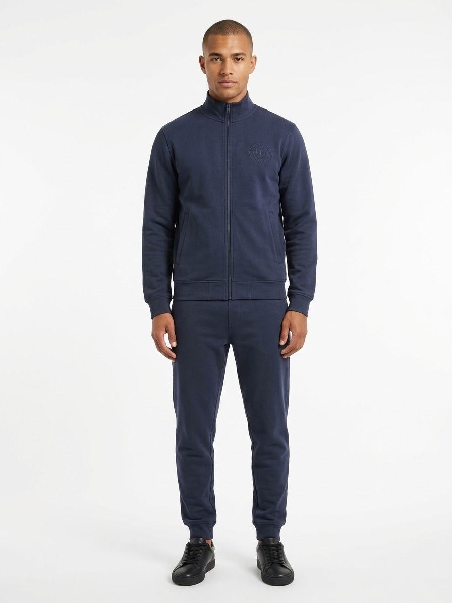 Bikkembergs Tuta Colore Blu con Logo