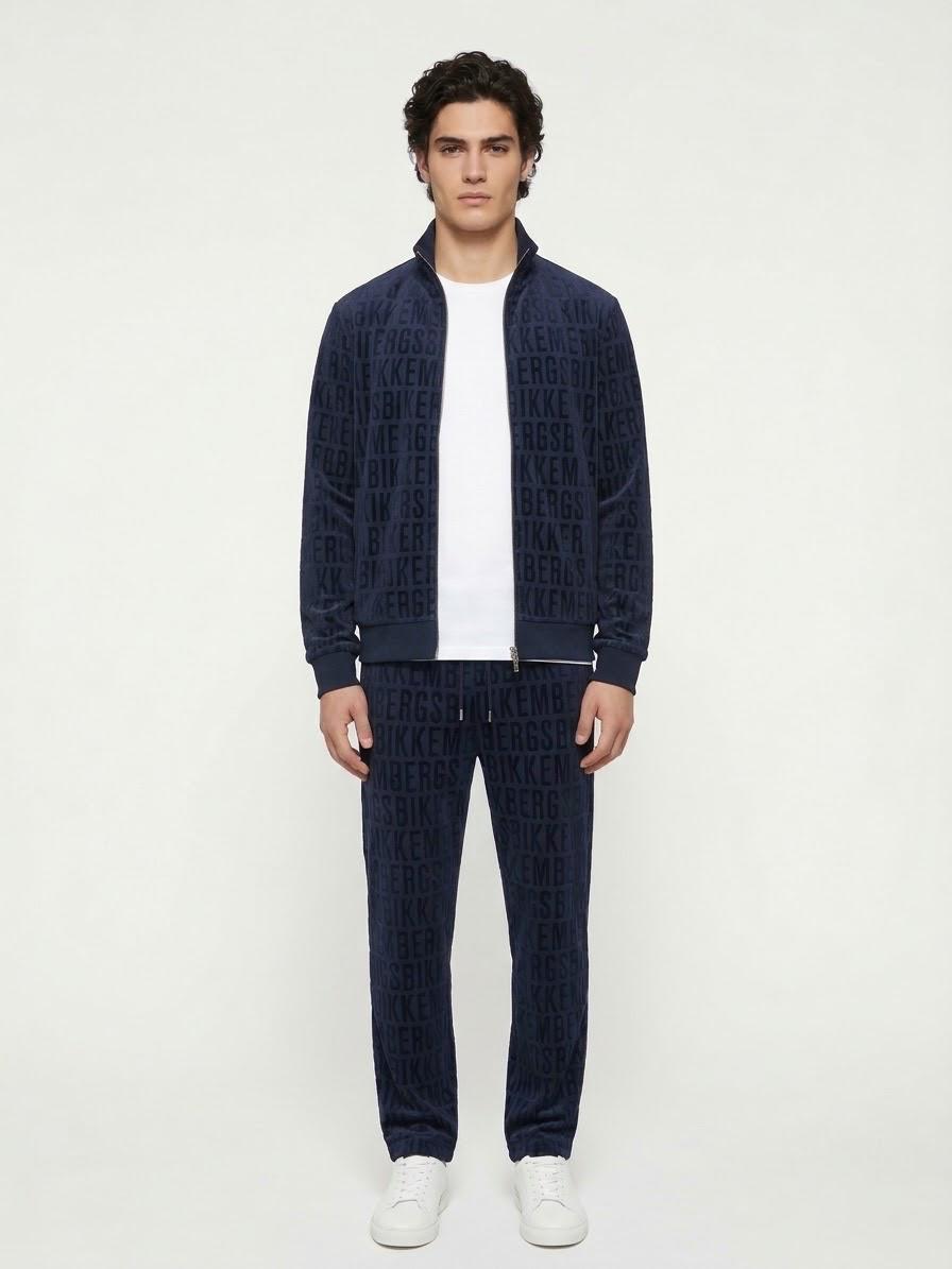 Bikkembergs Tuta logo Parlato Colore Blu