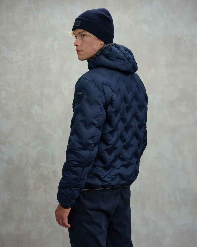 Blauer Piumino ad Angoli Piery da Uomo Colore Blu 4
