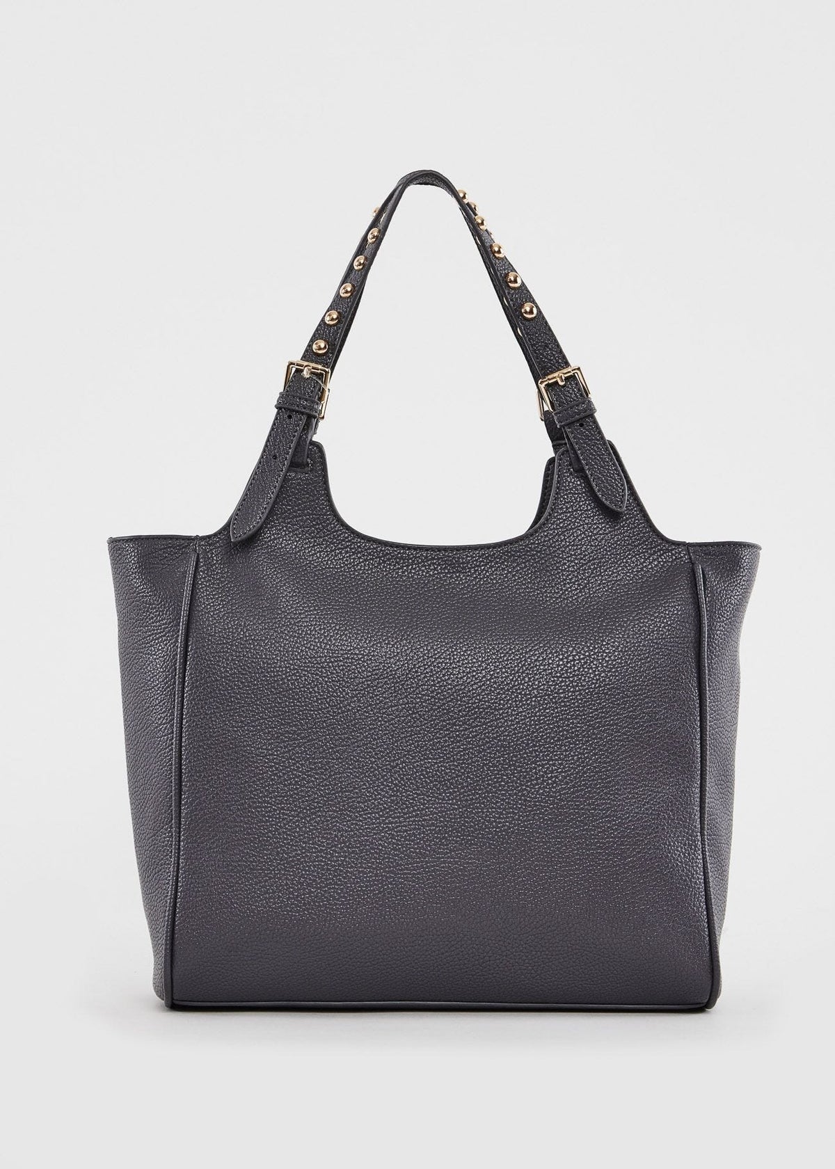Gaudì Shopping Bag Colore Grigio con Charm