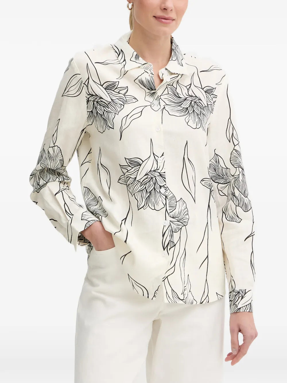 Camicia Stampa Floreale