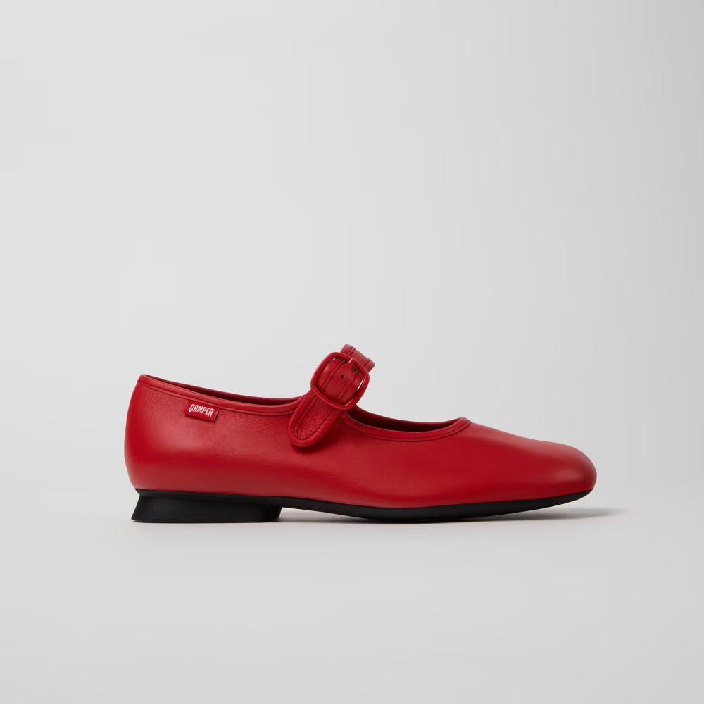 Camper Ballerine Casi Myra in Pelle Colore Rosso
