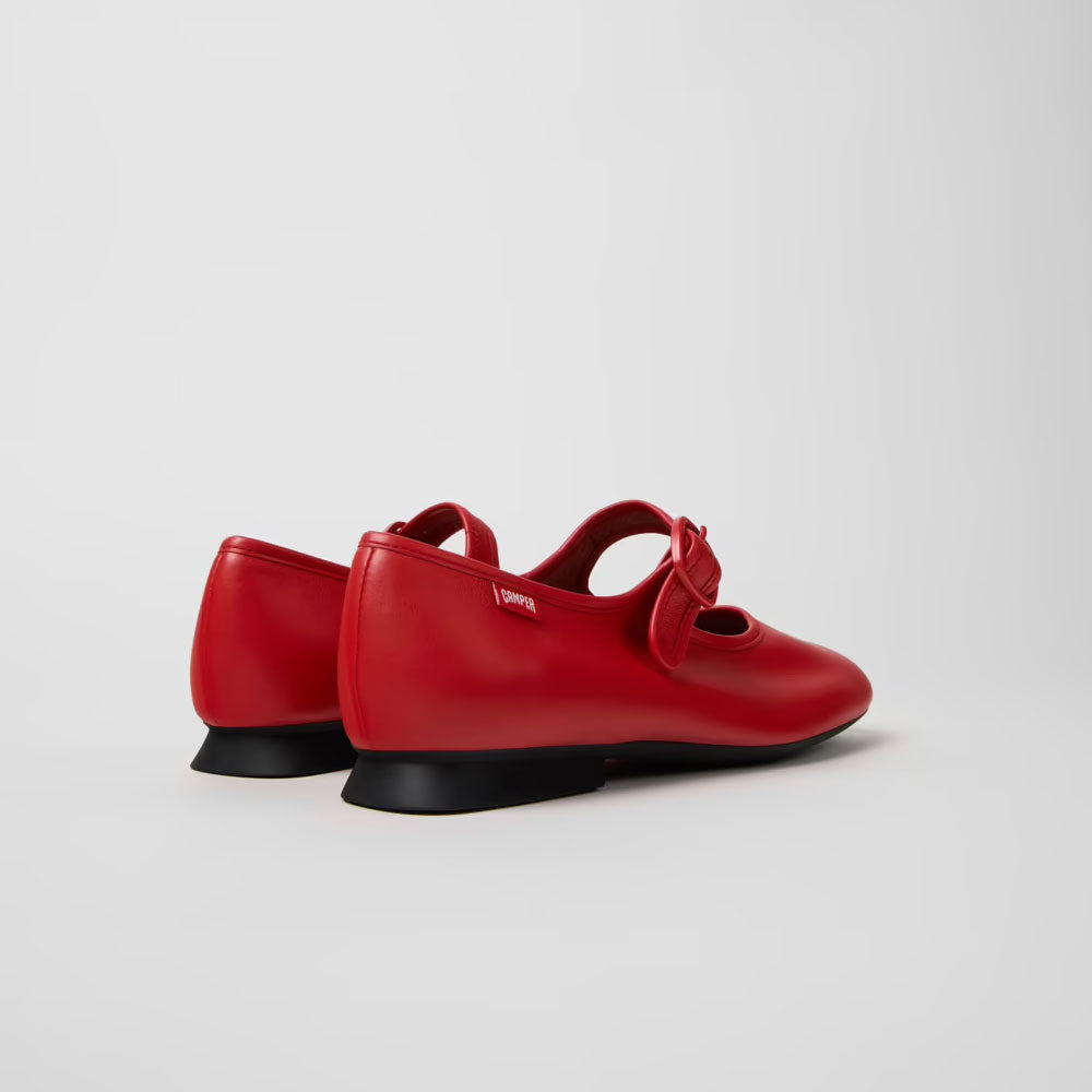 Camper Ballerine Casi Myra in Pelle Colore Rosso