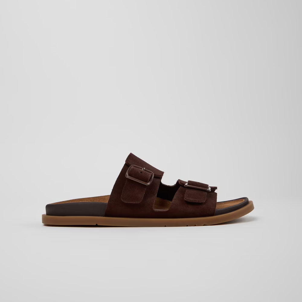 Camper Sandali in Pelle Colore Marrone Scuro