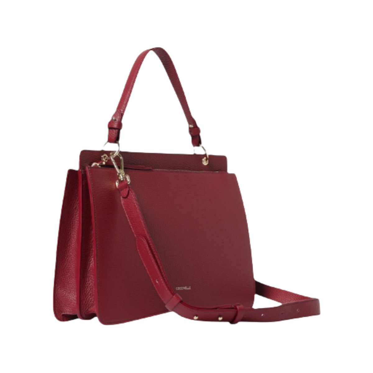 Coccinelle C-Me Borsa a Mano con Tracolla in Pelle