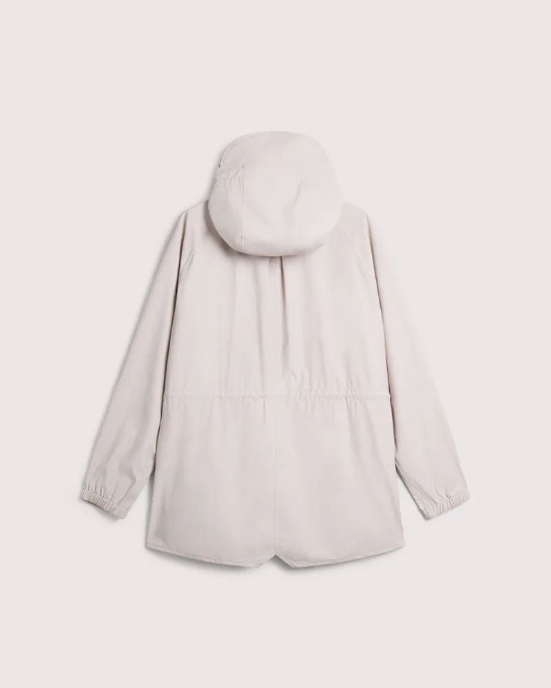 Coccinelle Giacca Peanuts con Cappuccio da Donna Colore Bianco