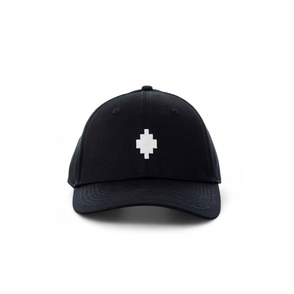 County of Milan Cappello in Tessuto con Logo da Uomo Colore Nero