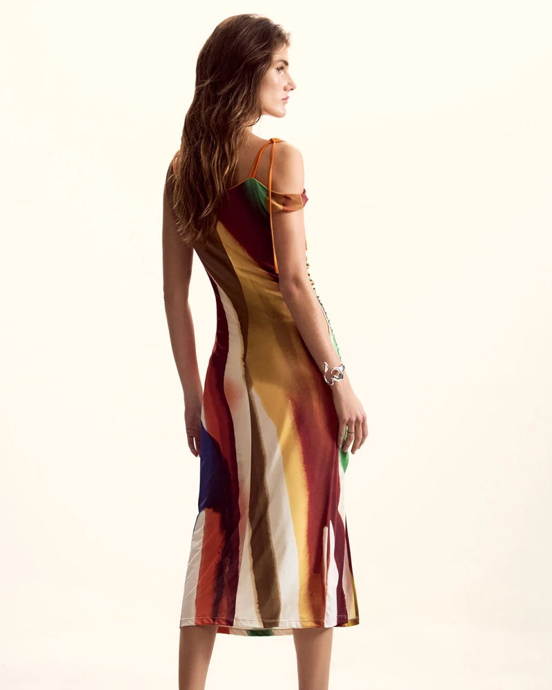 Desigual Abito a Righe Mr. Christian Lacroix