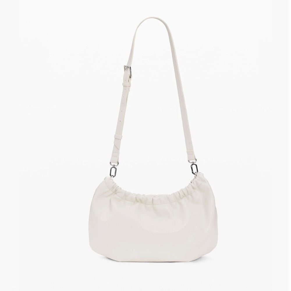Desigual Borsa Media Ovale con Charms Colore Bianco