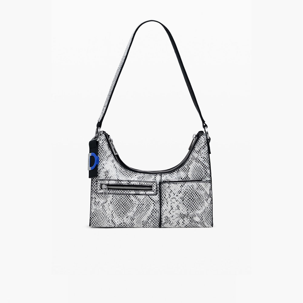Desigual Borsa Piccola Bicolore Rimovibile Colore Nero
